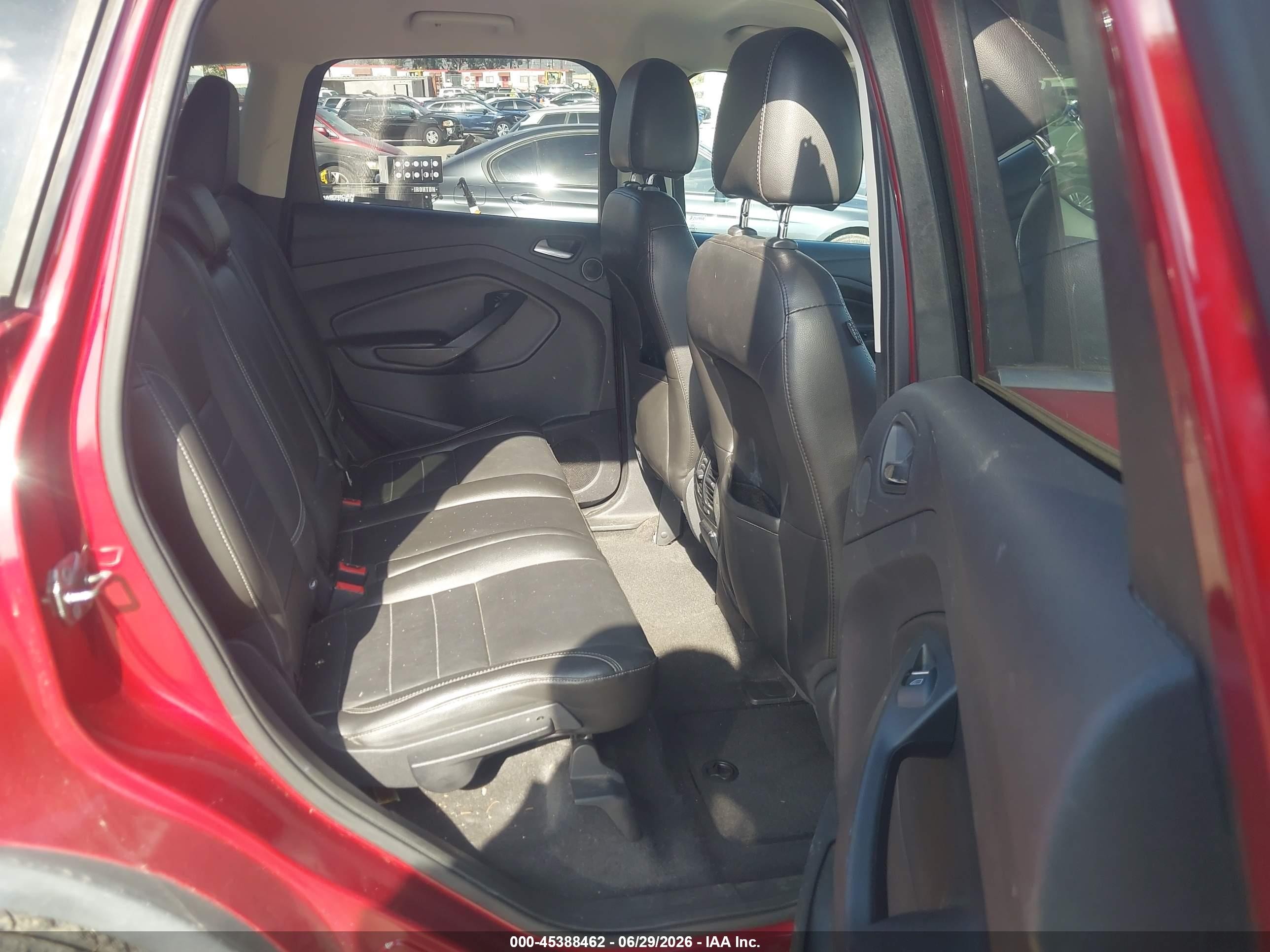 2013 Ford Escape Sel Red vin: 1FMCU0HX8DUC55217