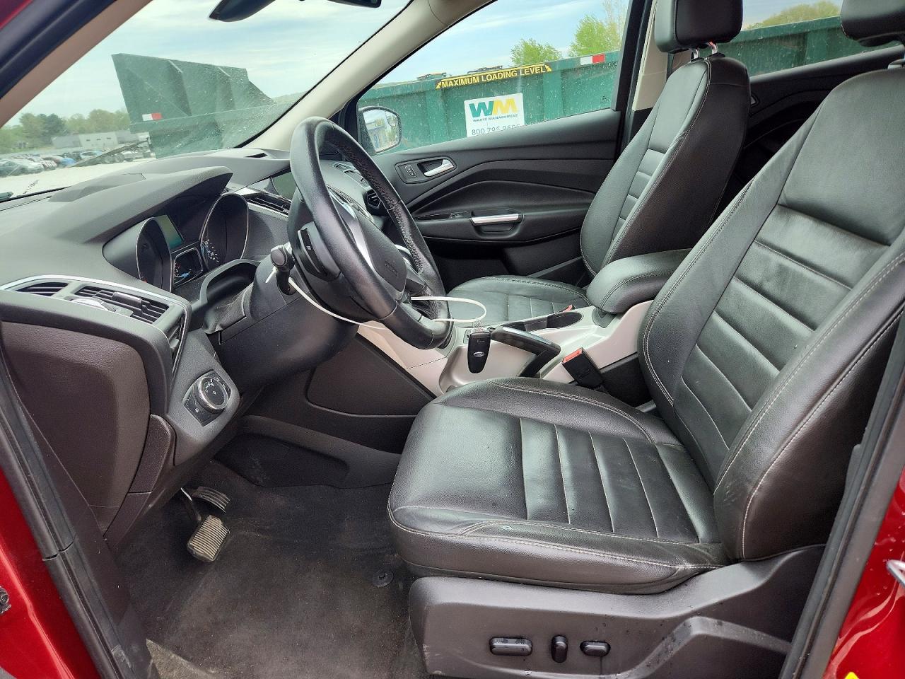 2013 Ford Escape Sel Burgundy vin: 1FMCU0HX8DUD36010