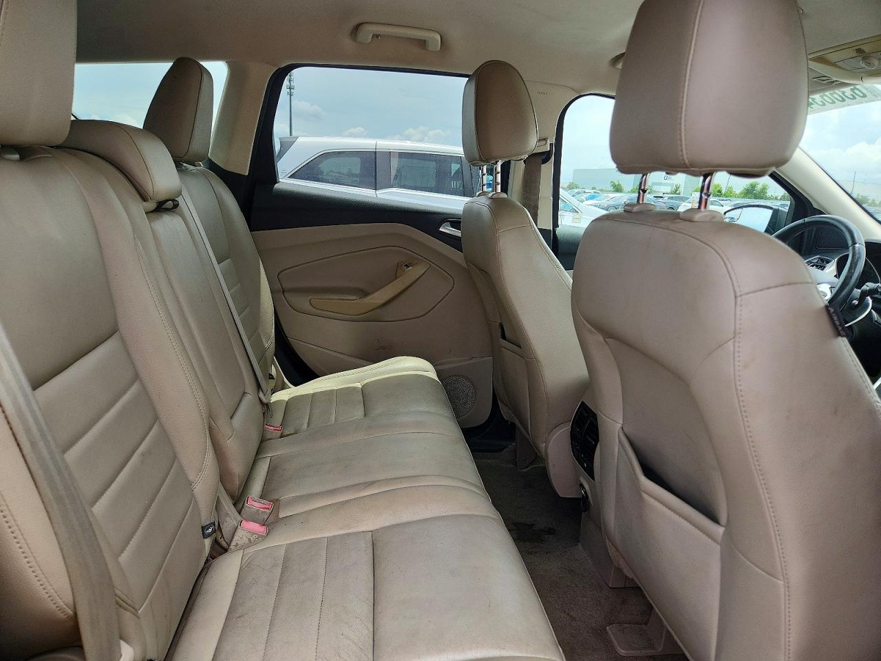 2013 Ford Escape Sel Gray vin: 1FMCU0HX8DUD49128