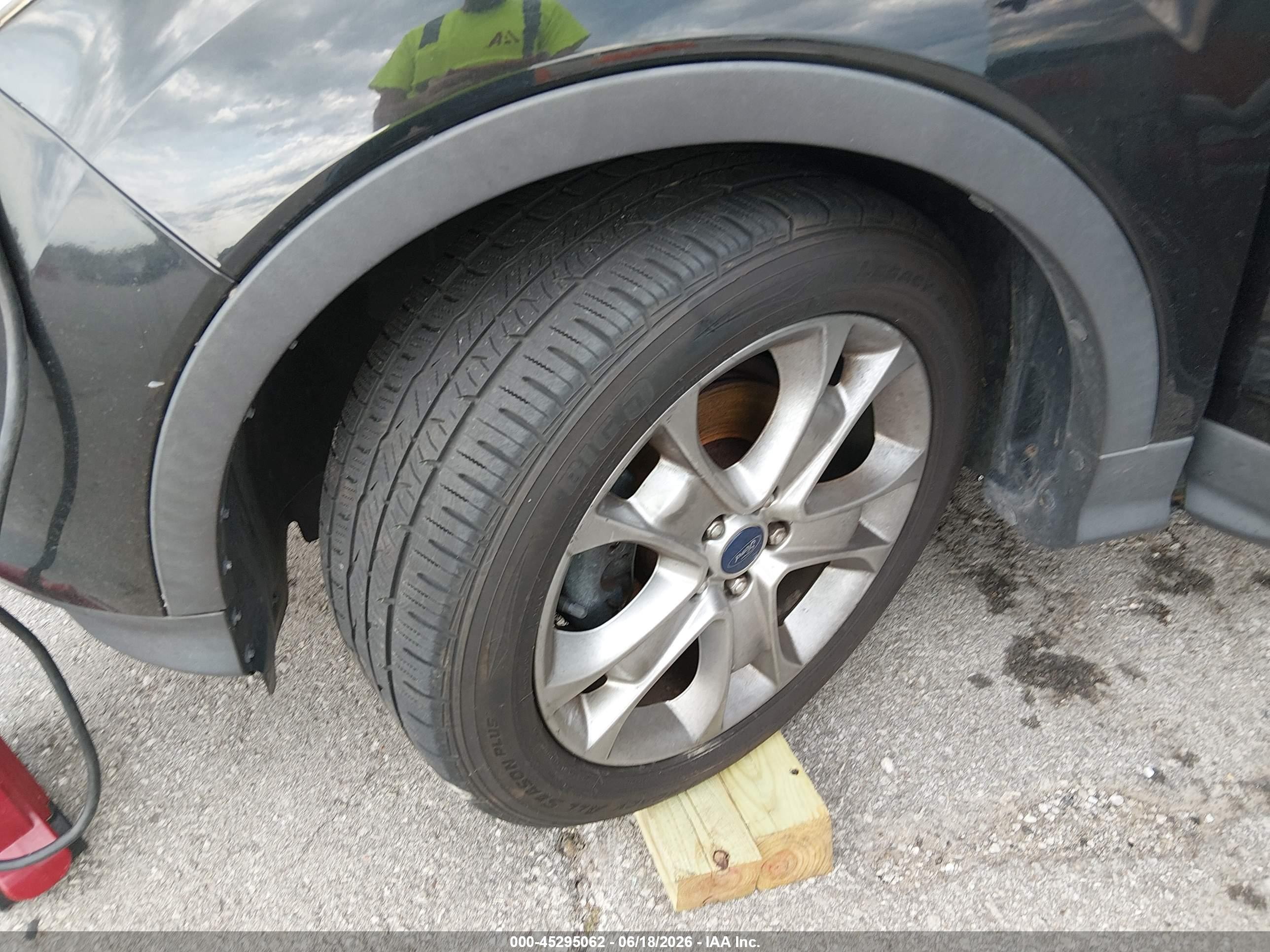 2013 Ford Escape Sel Черный vin: 1FMCU0HX9DUB31229