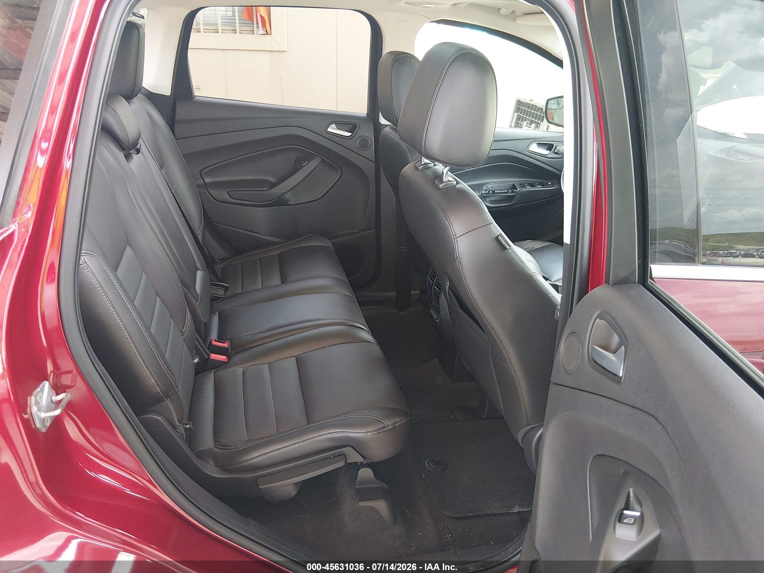 2013 Ford Escape Sel Red vin: 1FMCU0HX9DUB80916