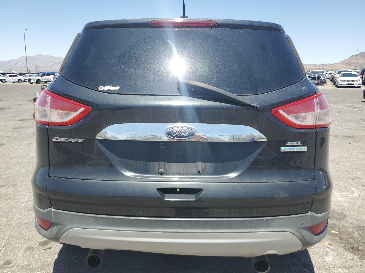 2013 Ford Escape Sel   Black vin: 1FMCU0HX9DUB86215