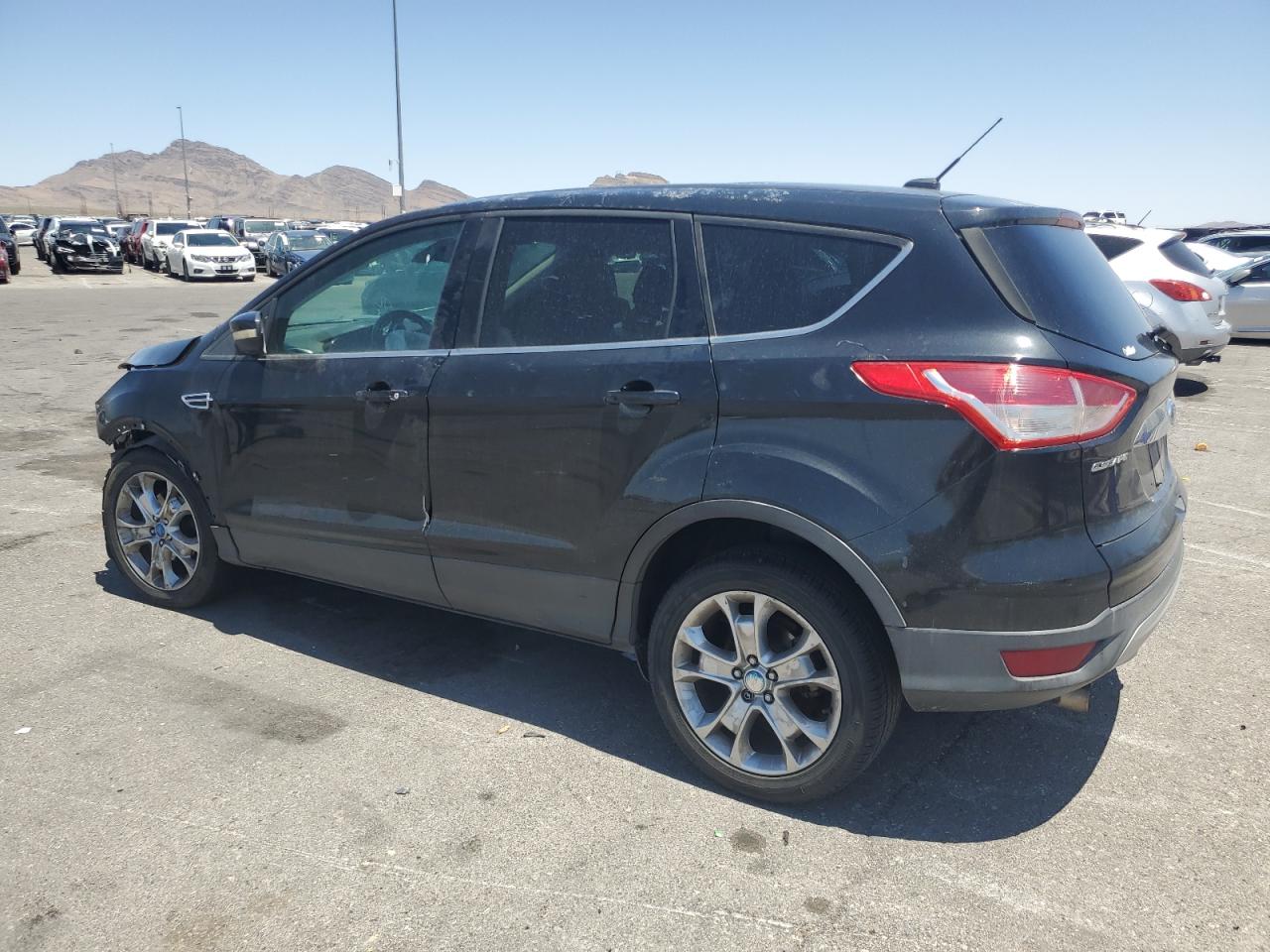2013 Ford Escape Sel   Black vin: 1FMCU0HX9DUB86215