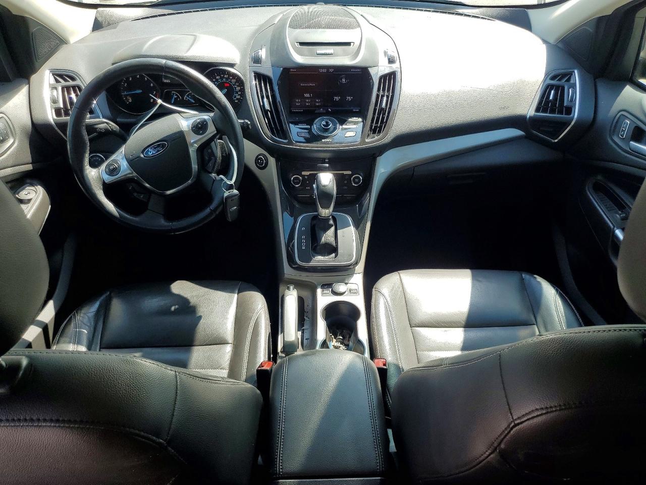 2013 Ford Escape Sel Silver vin: 1FMCU0HX9DUB93830