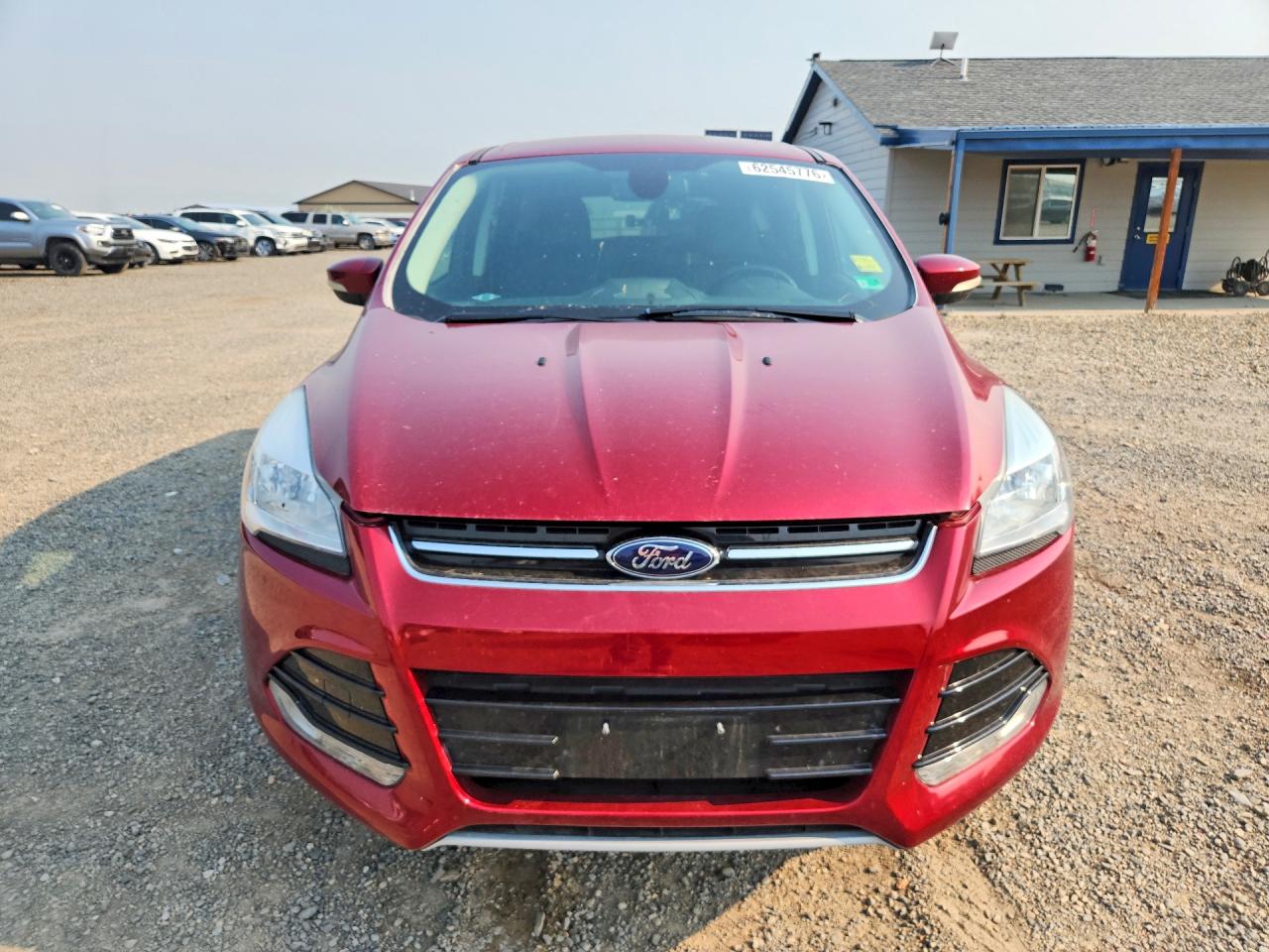 2013 Ford Escape Sel Red vin: 1FMCU0HX9DUD23461