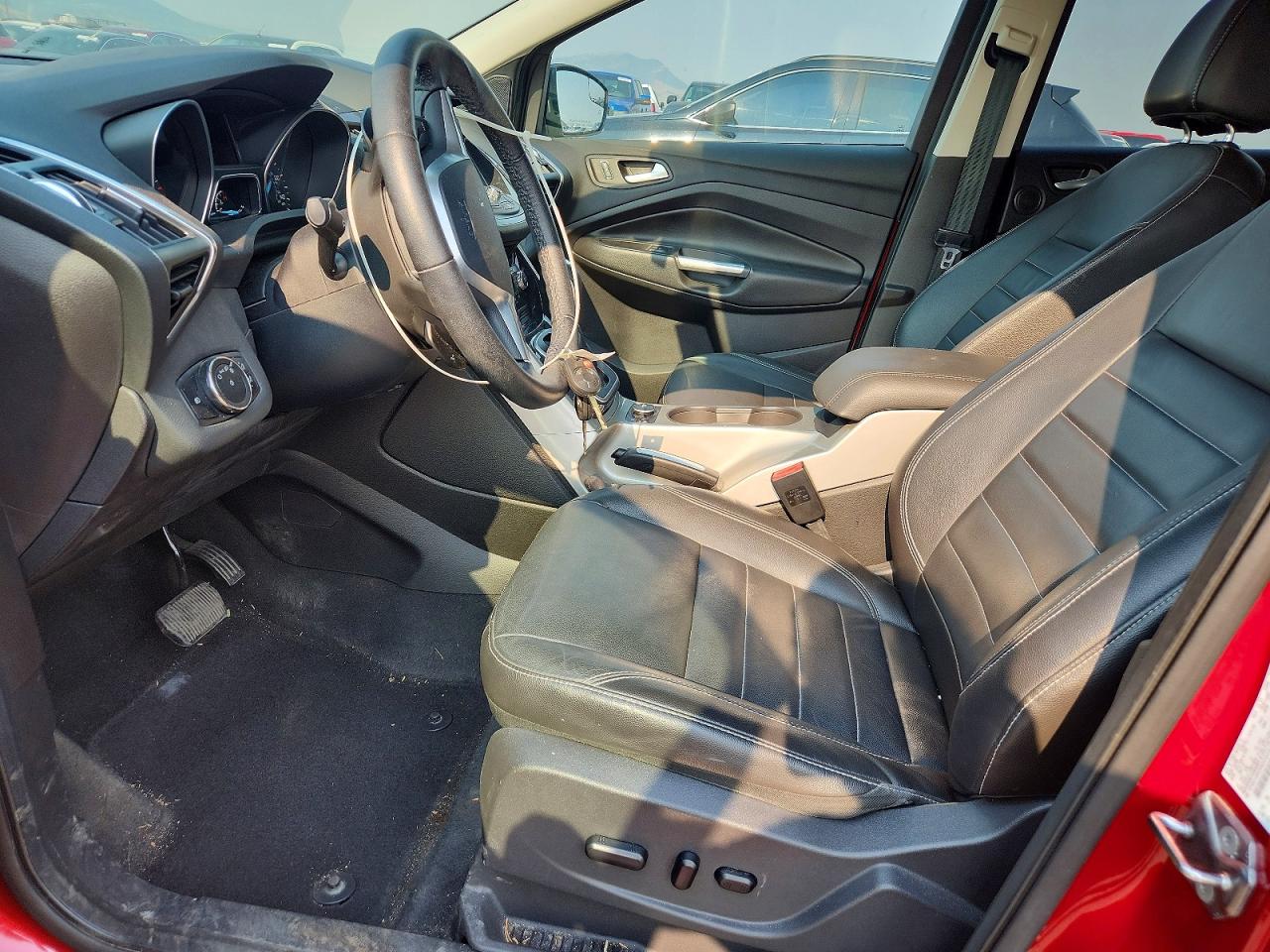 2013 Ford Escape Sel Red vin: 1FMCU0HX9DUD23461