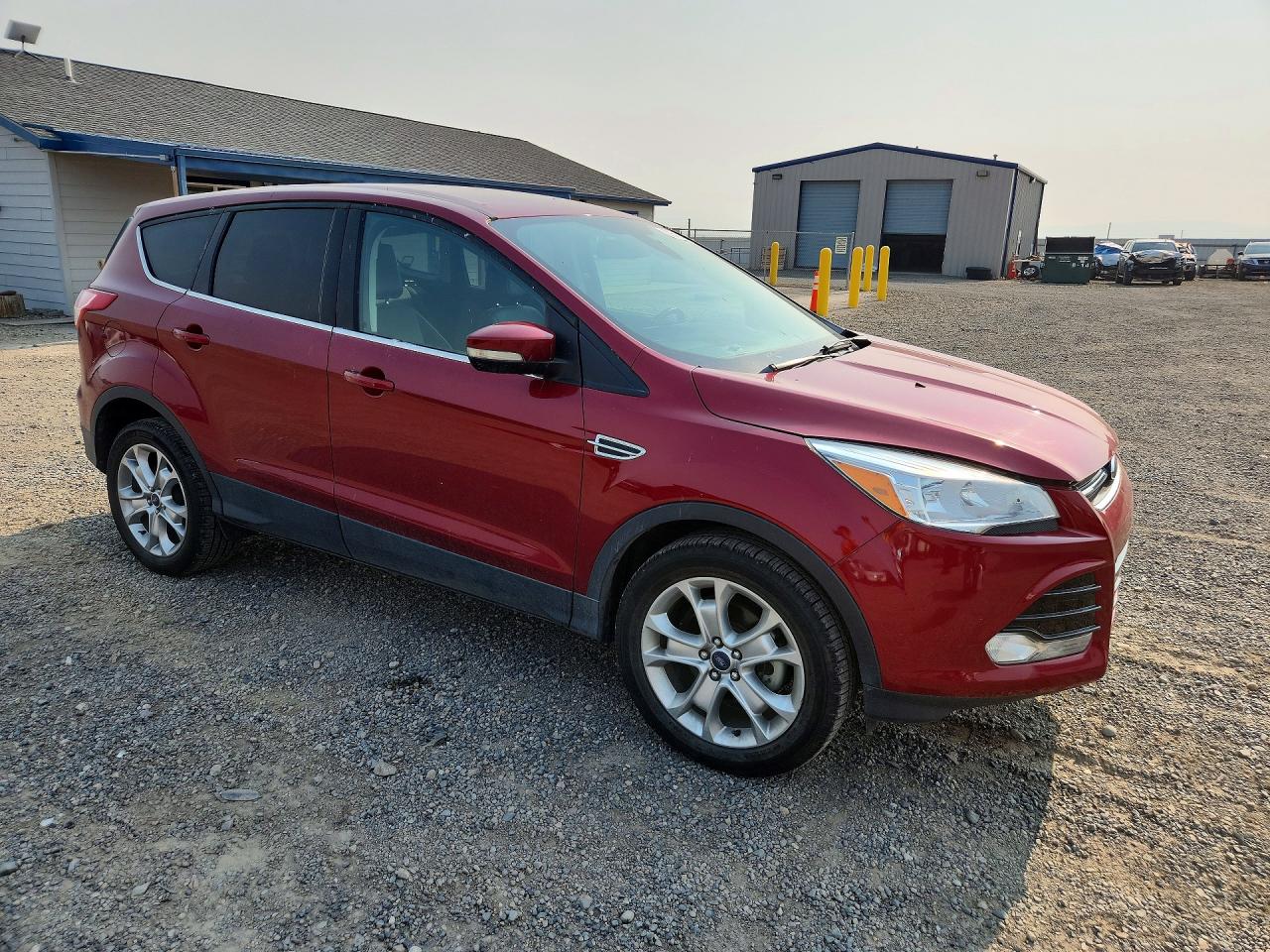 2013 Ford Escape Sel Red vin: 1FMCU0HX9DUD23461