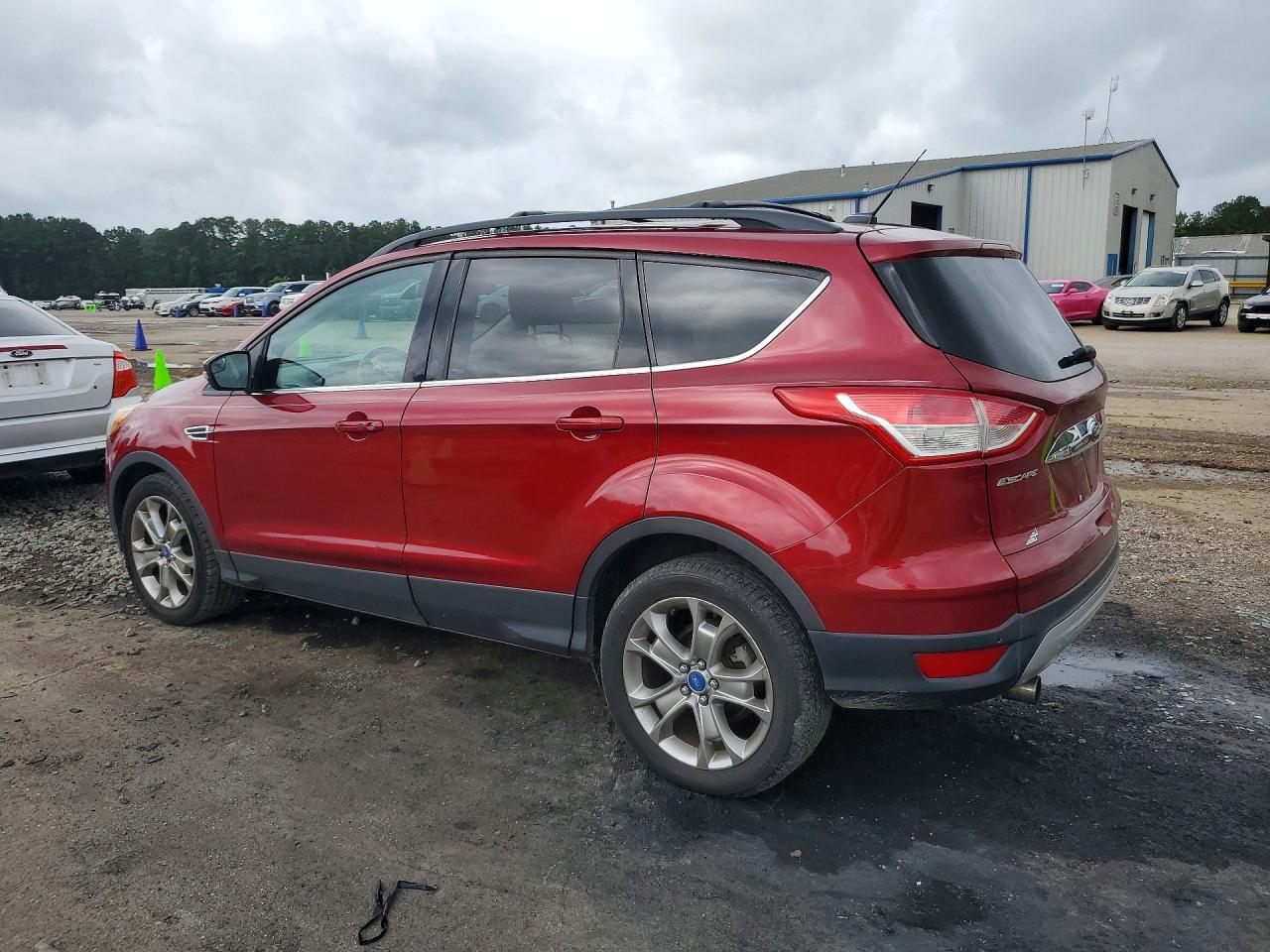 2013 Ford Escape Sel Burgundy vin: 1FMCU0HXXDUB06680