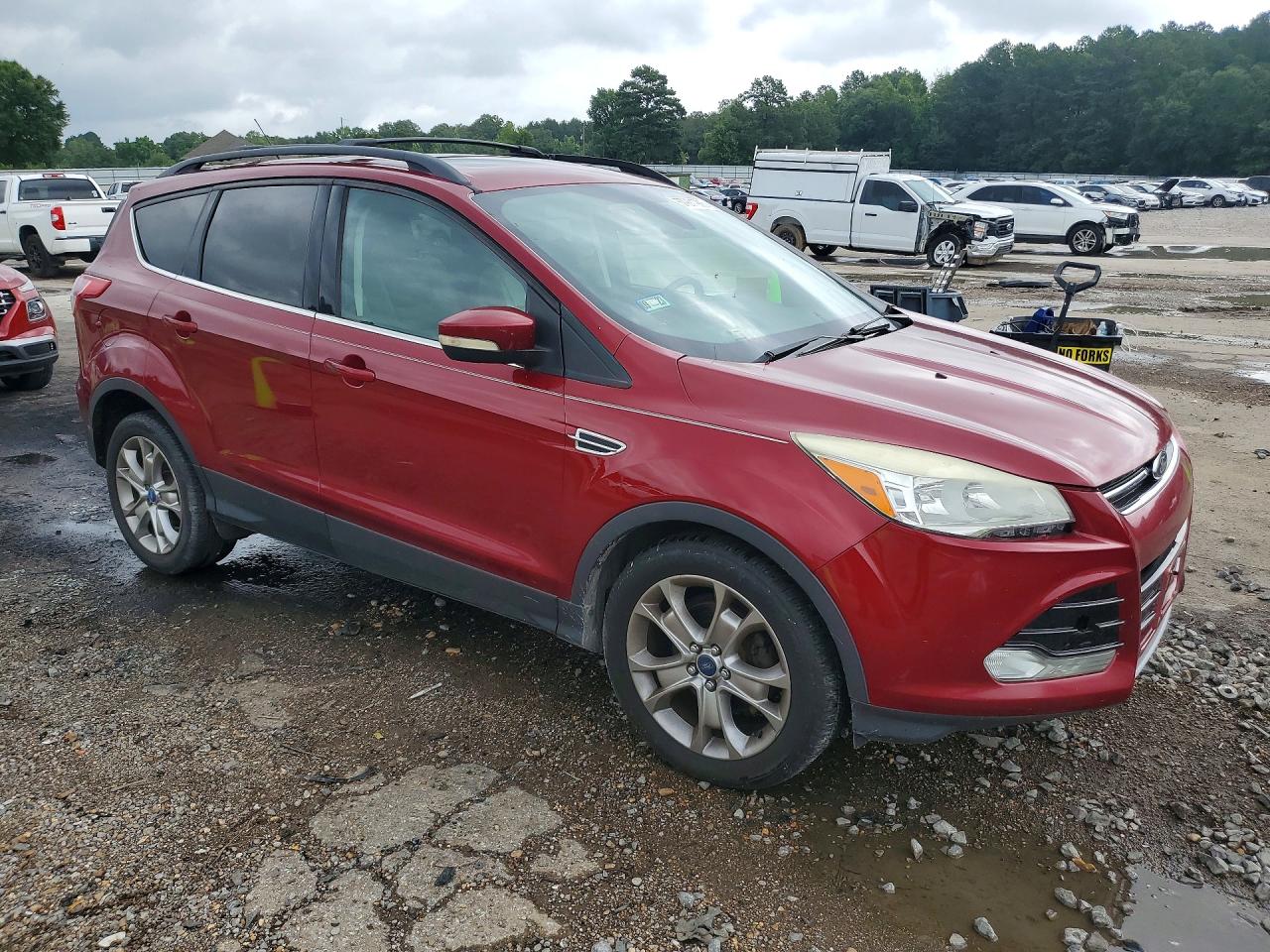 2013 Ford Escape Sel Burgundy vin: 1FMCU0HXXDUB06680