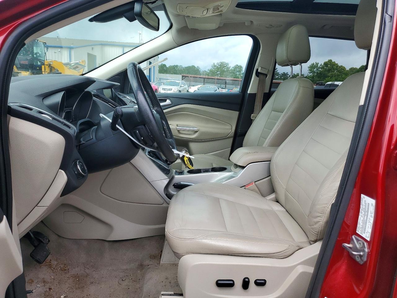 2013 Ford Escape Sel Burgundy vin: 1FMCU0HXXDUB06680