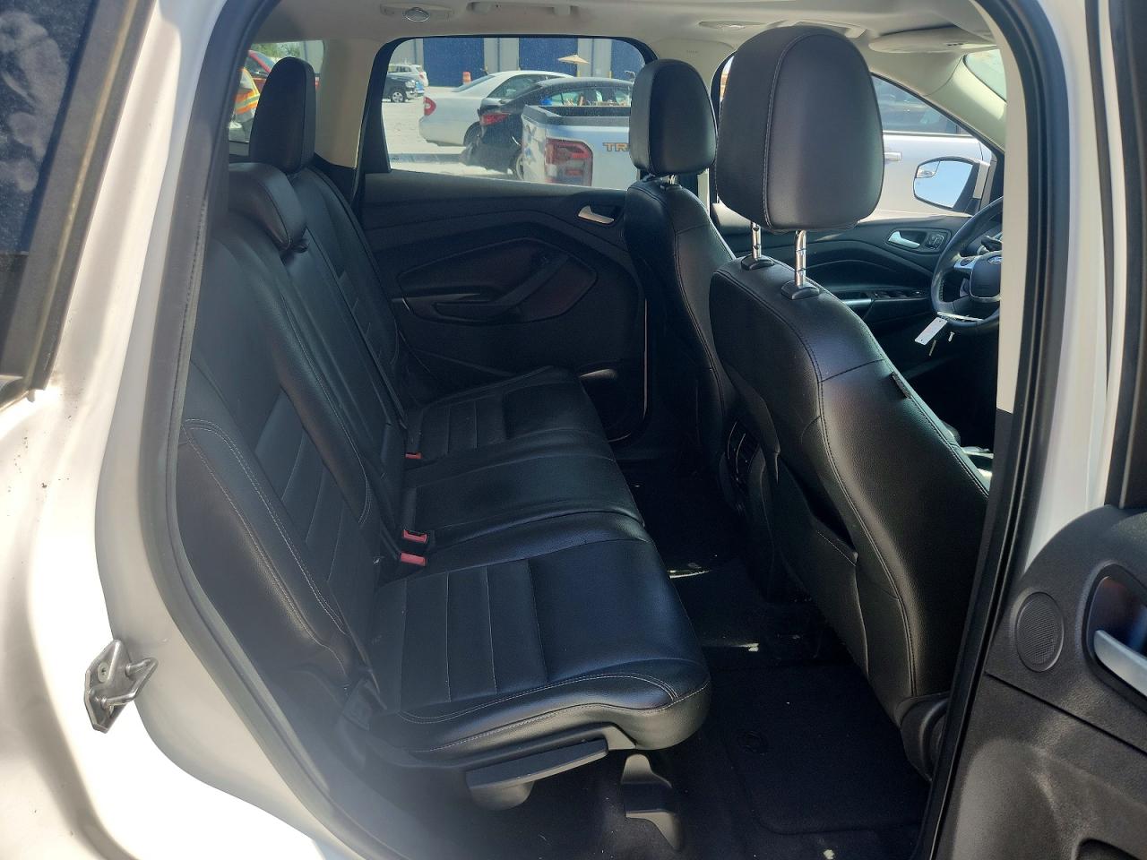 2013 Ford Escape Sel White vin: 1FMCU0HXXDUB86174