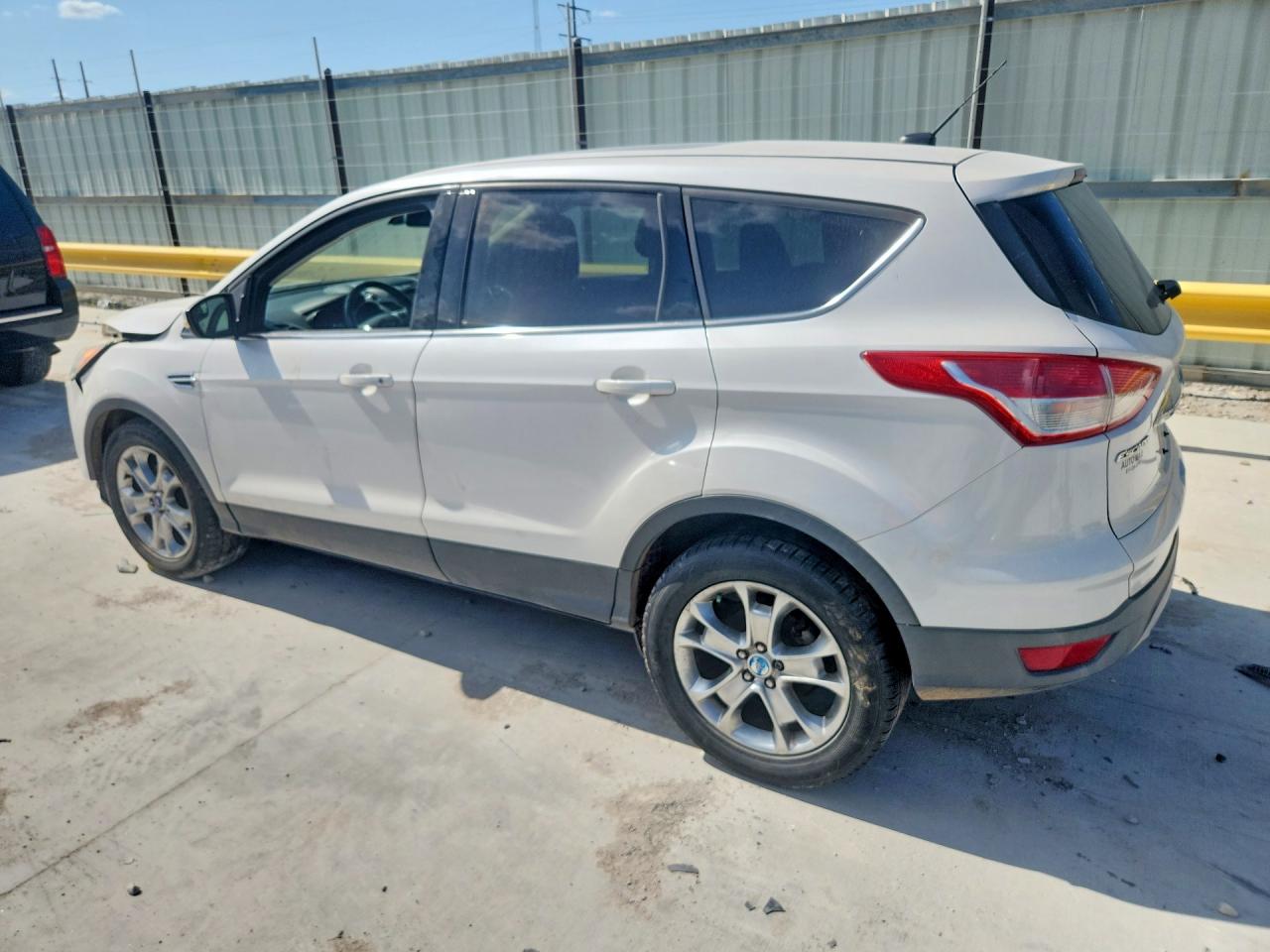 2013 Ford Escape Sel White vin: 1FMCU0HXXDUB86174