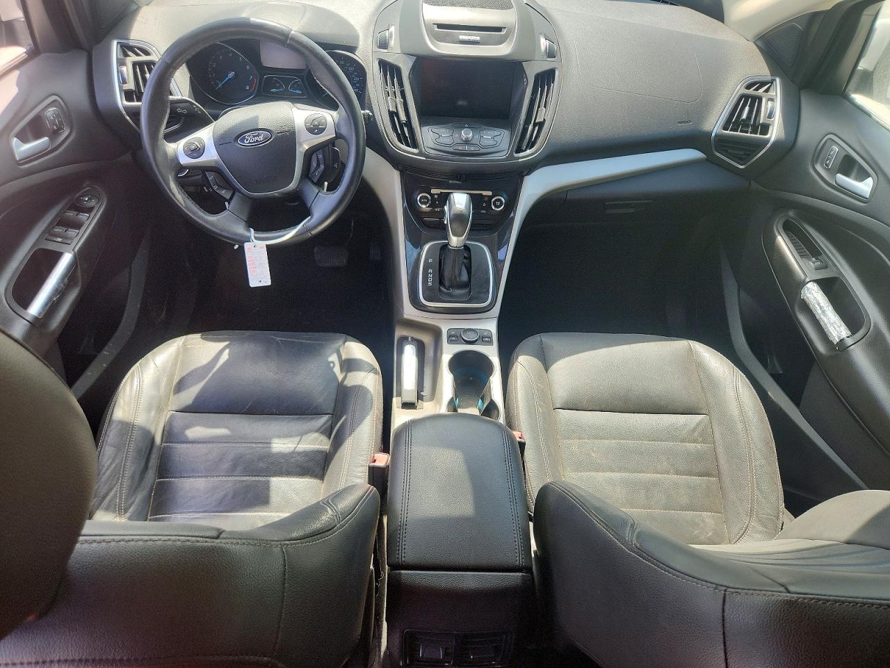 2013 Ford Escape Sel White vin: 1FMCU0HXXDUB86174
