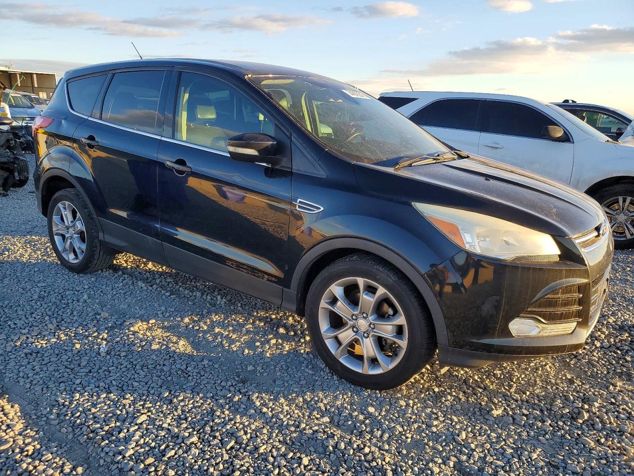 2013 Ford Escape Sel Black vin: 1FMCU0HXXDUC37348