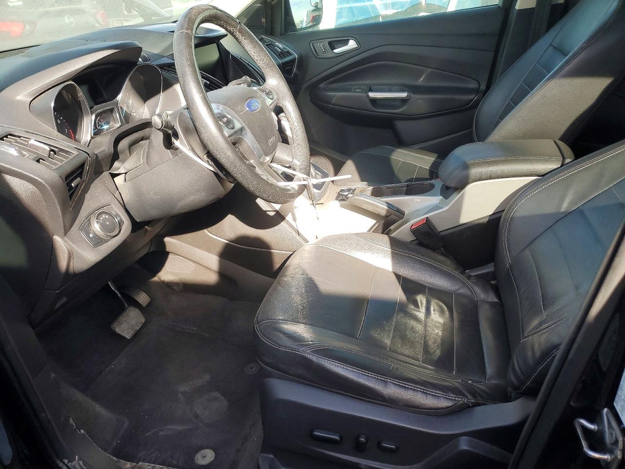 2013 Ford Escape Sel Black vin: 1FMCU0HXXDUC37348