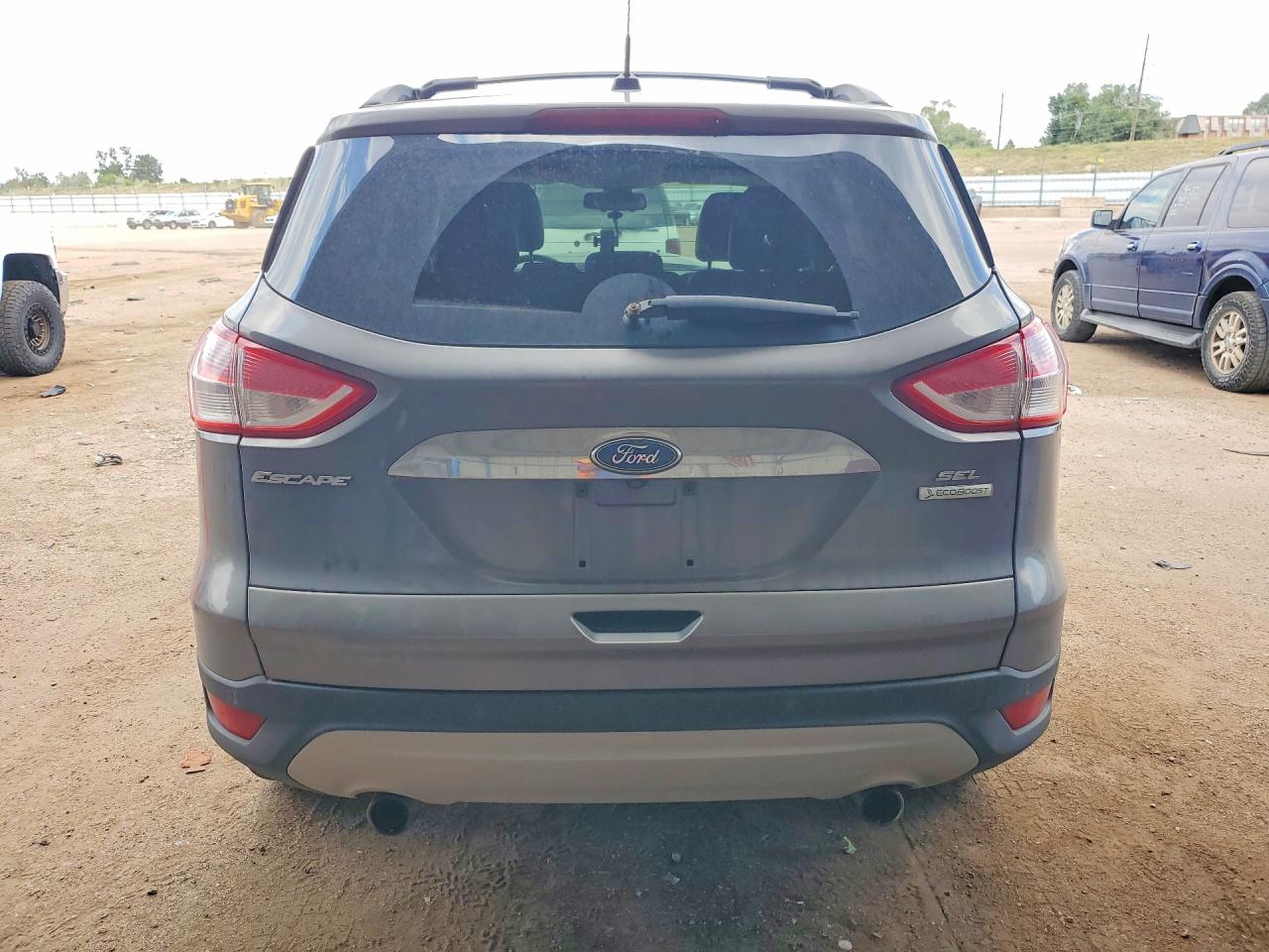 2013 Ford Escape Sel Charcoal vin: 1FMCU0HXXDUC91393