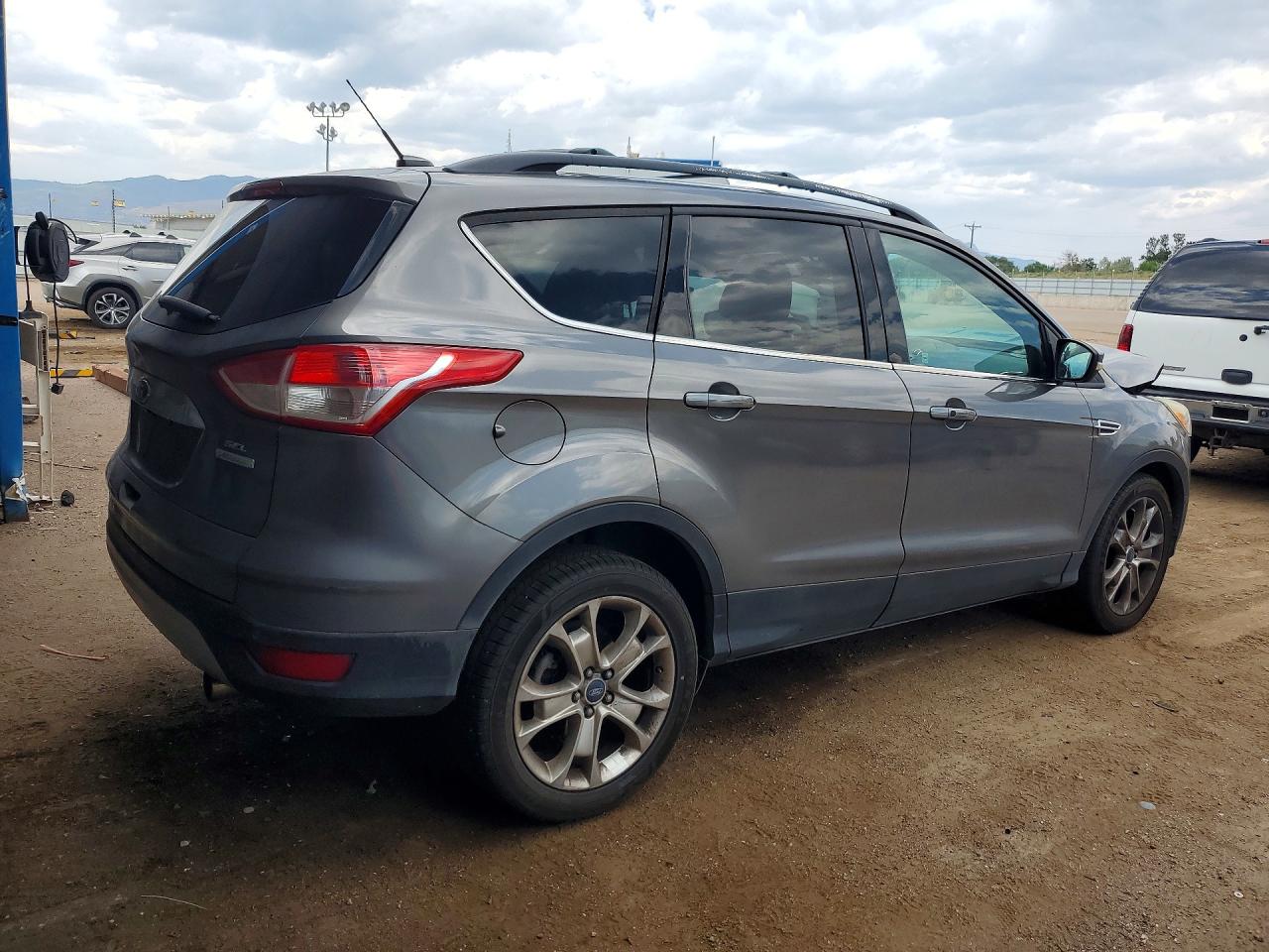 2013 Ford Escape Sel Charcoal vin: 1FMCU0HXXDUC91393
