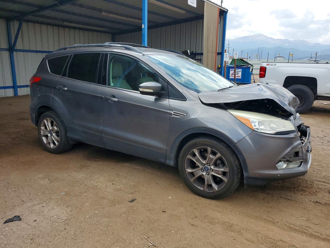 2013 Ford Escape Sel Charcoal vin: 1FMCU0HXXDUC91393