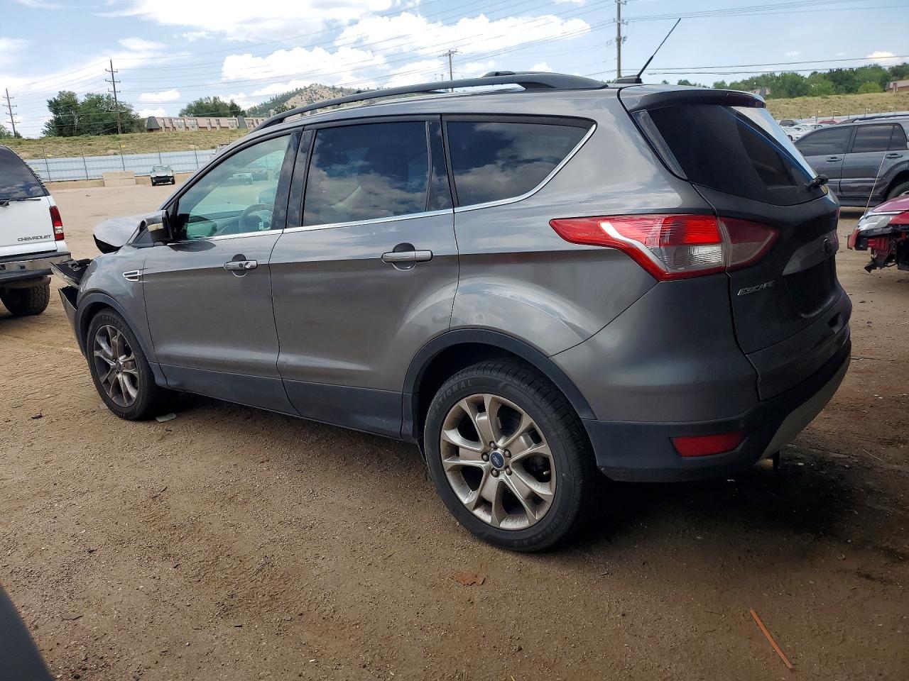 2013 Ford Escape Sel Charcoal vin: 1FMCU0HXXDUC91393