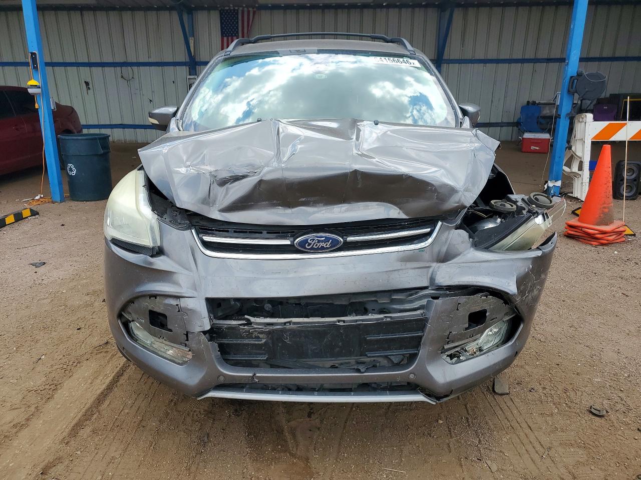 2013 Ford Escape Sel Charcoal vin: 1FMCU0HXXDUC91393