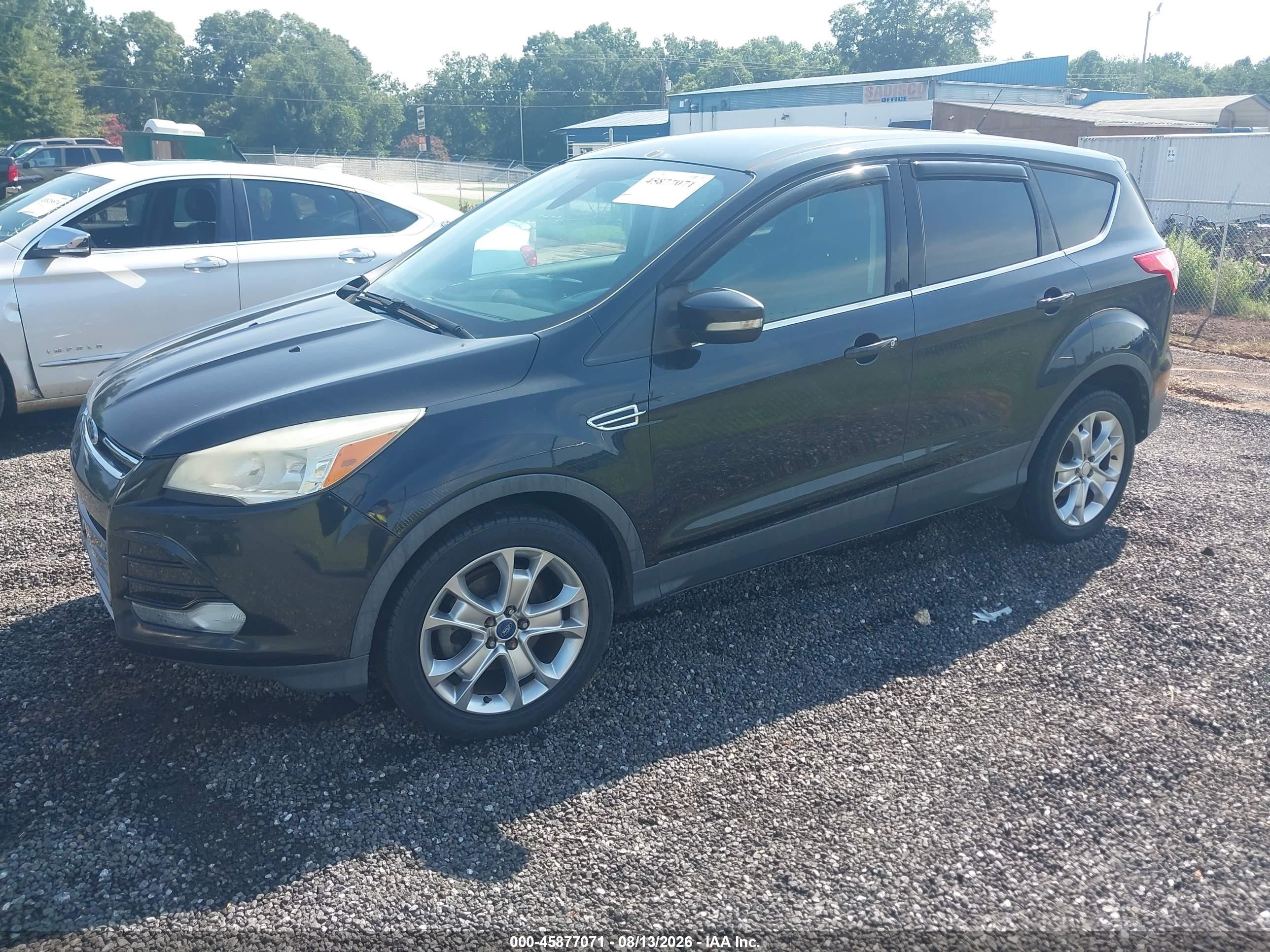 2013 Ford Escape Sel Black vin: 1FMCU0HXXDUD11920