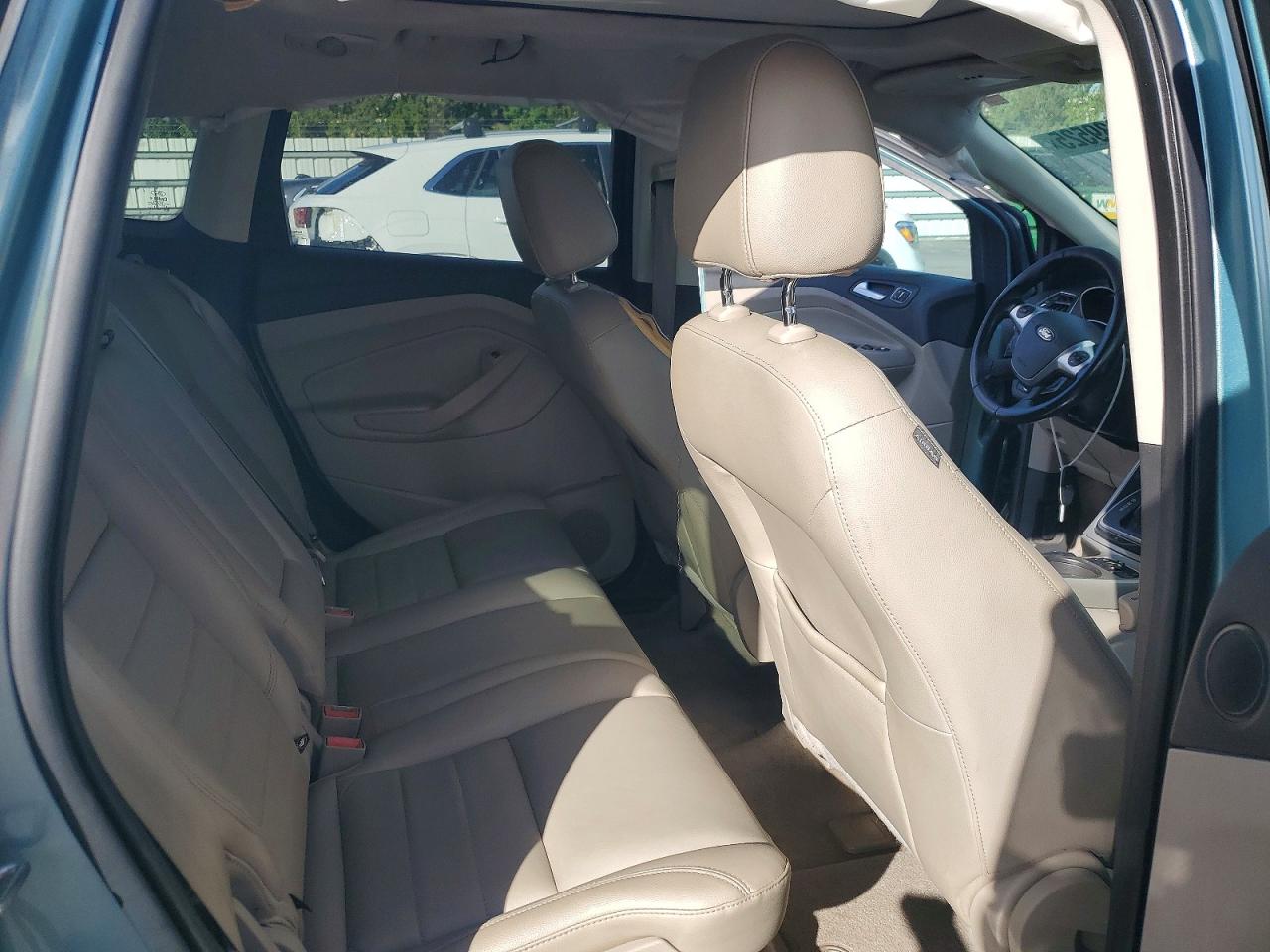 2013 Ford Escape Sel Green vin: 1FMCU0HXXDUD37837