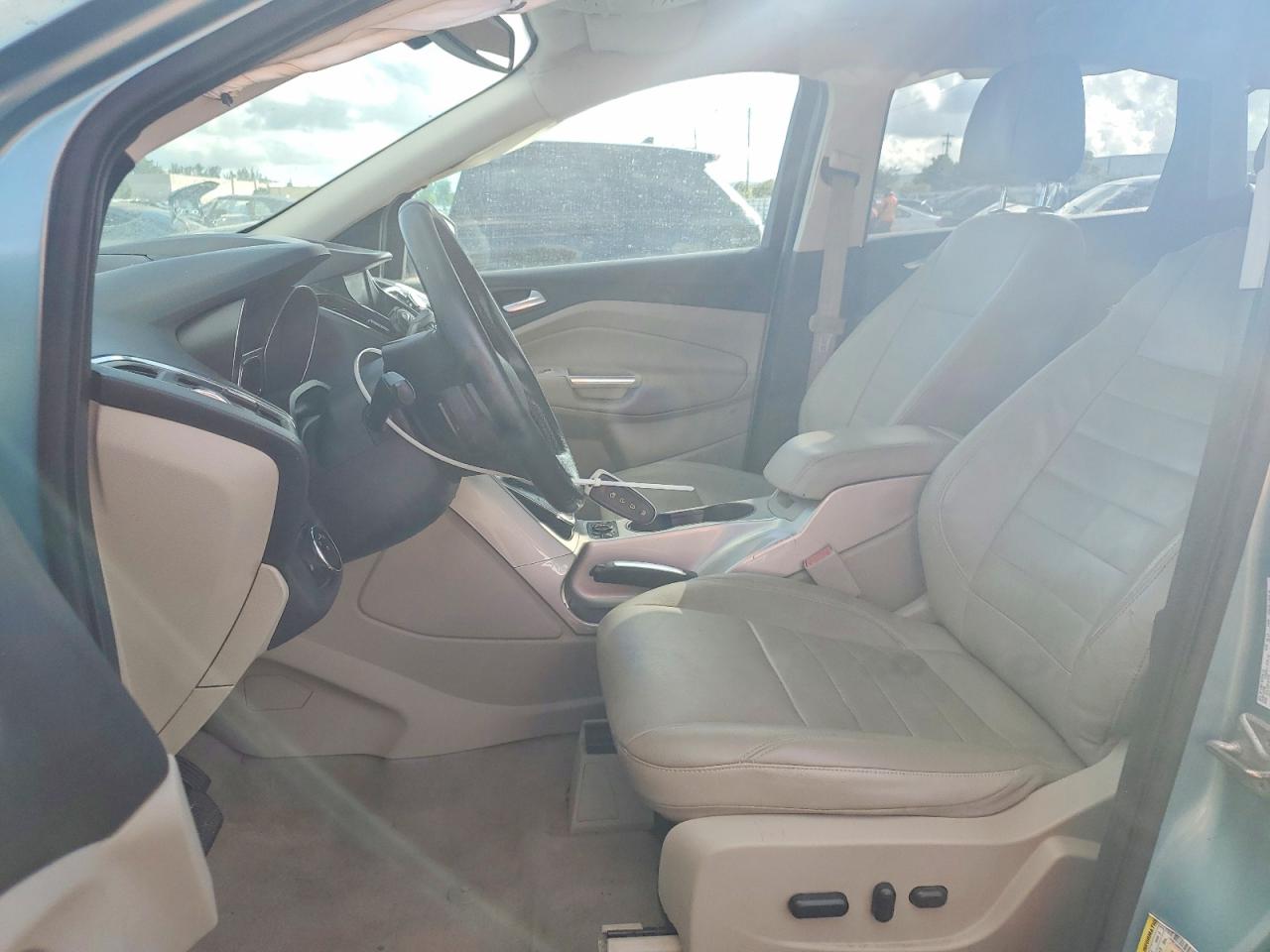 2013 Ford Escape Sel Green vin: 1FMCU0HXXDUD37837