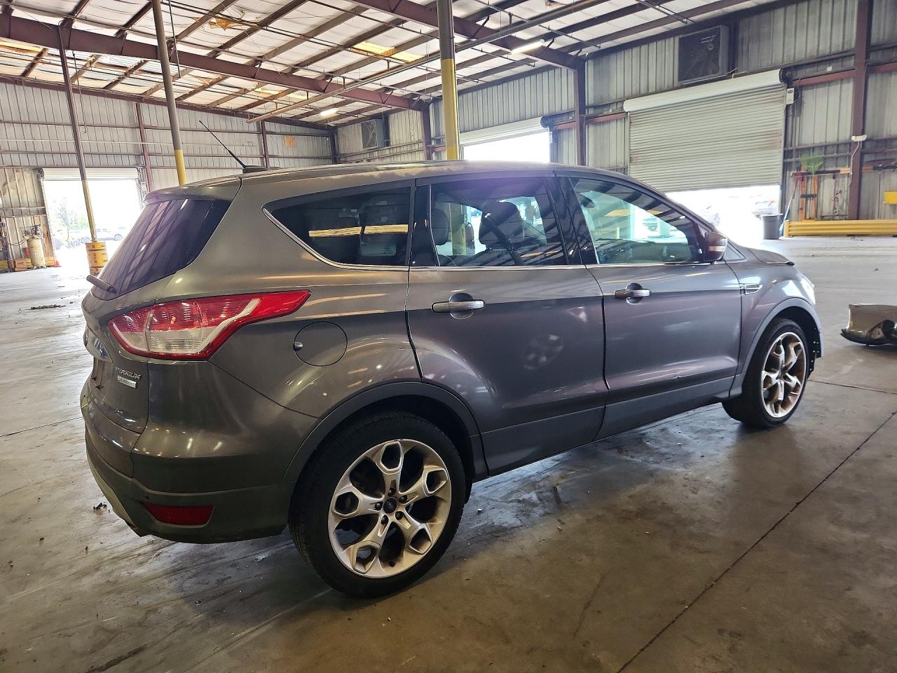 2014 Ford Escape Серый vin: 1FMCU0J90EUA81849
