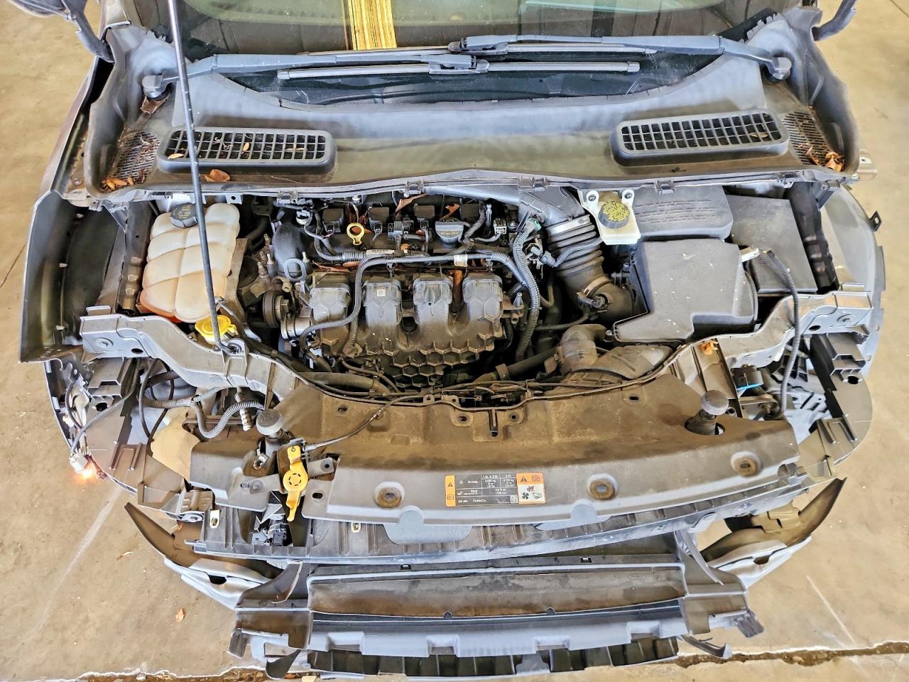 2014 Ford Escape Серый vin: 1FMCU0J90EUA81849