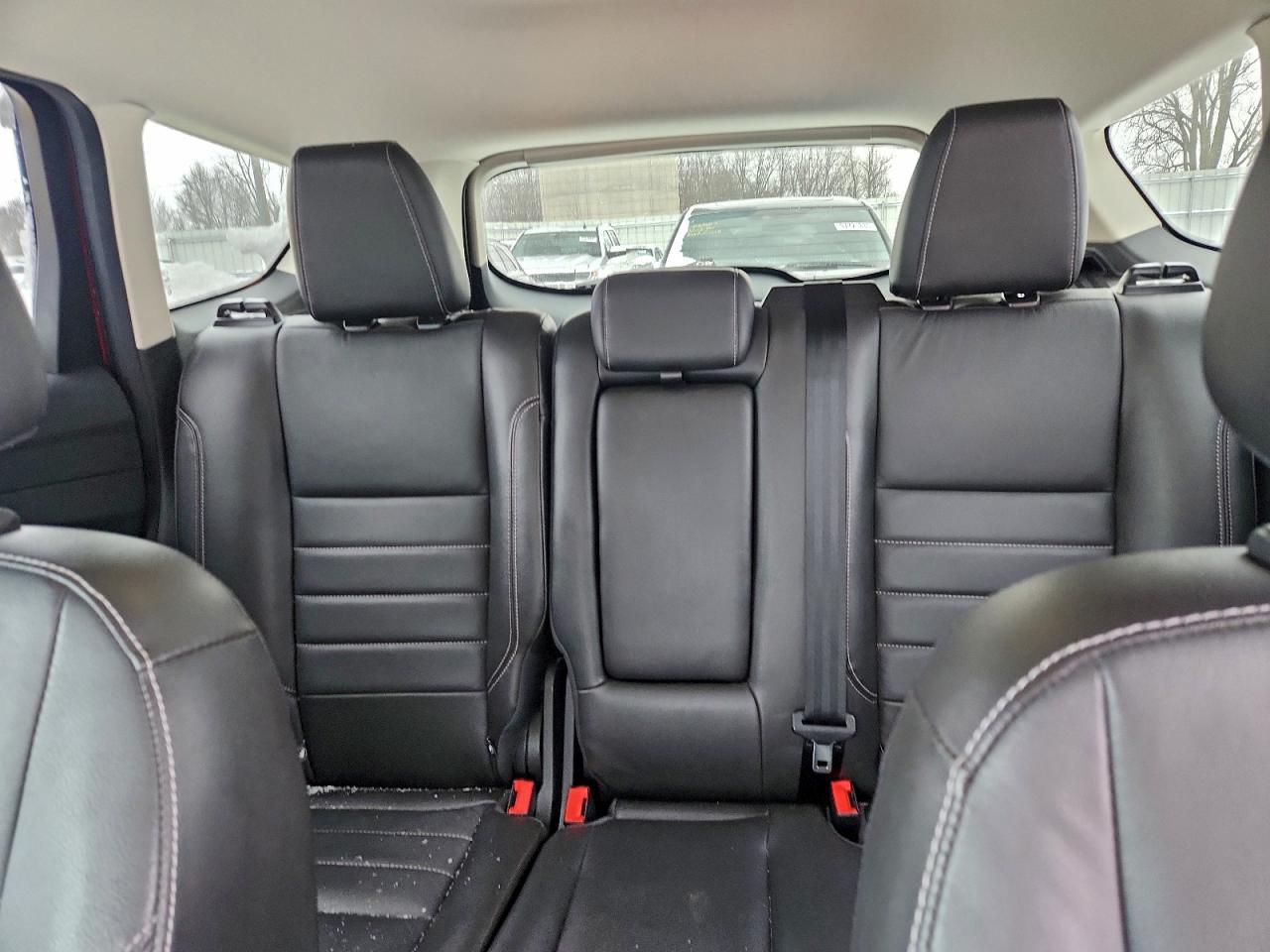 2014 Ford Escape Titanium Red vin: 1FMCU0J90EUB96693