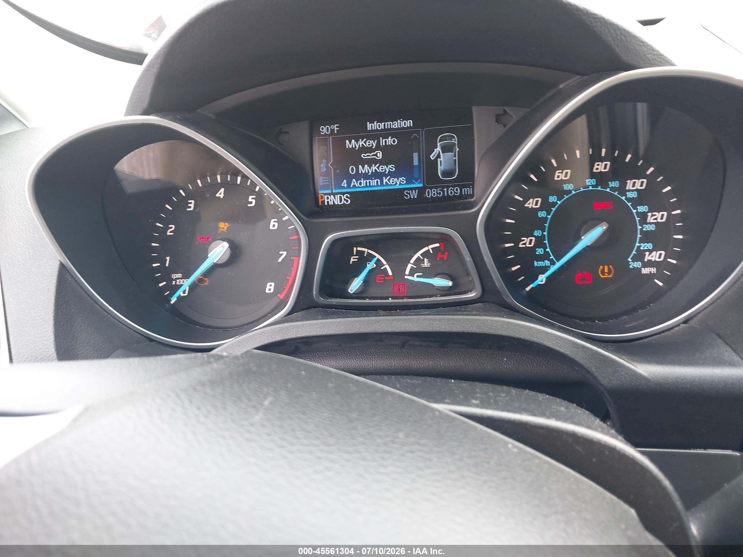 2014 Ford Escape Titanium Red vin: 1FMCU0J90EUC15842