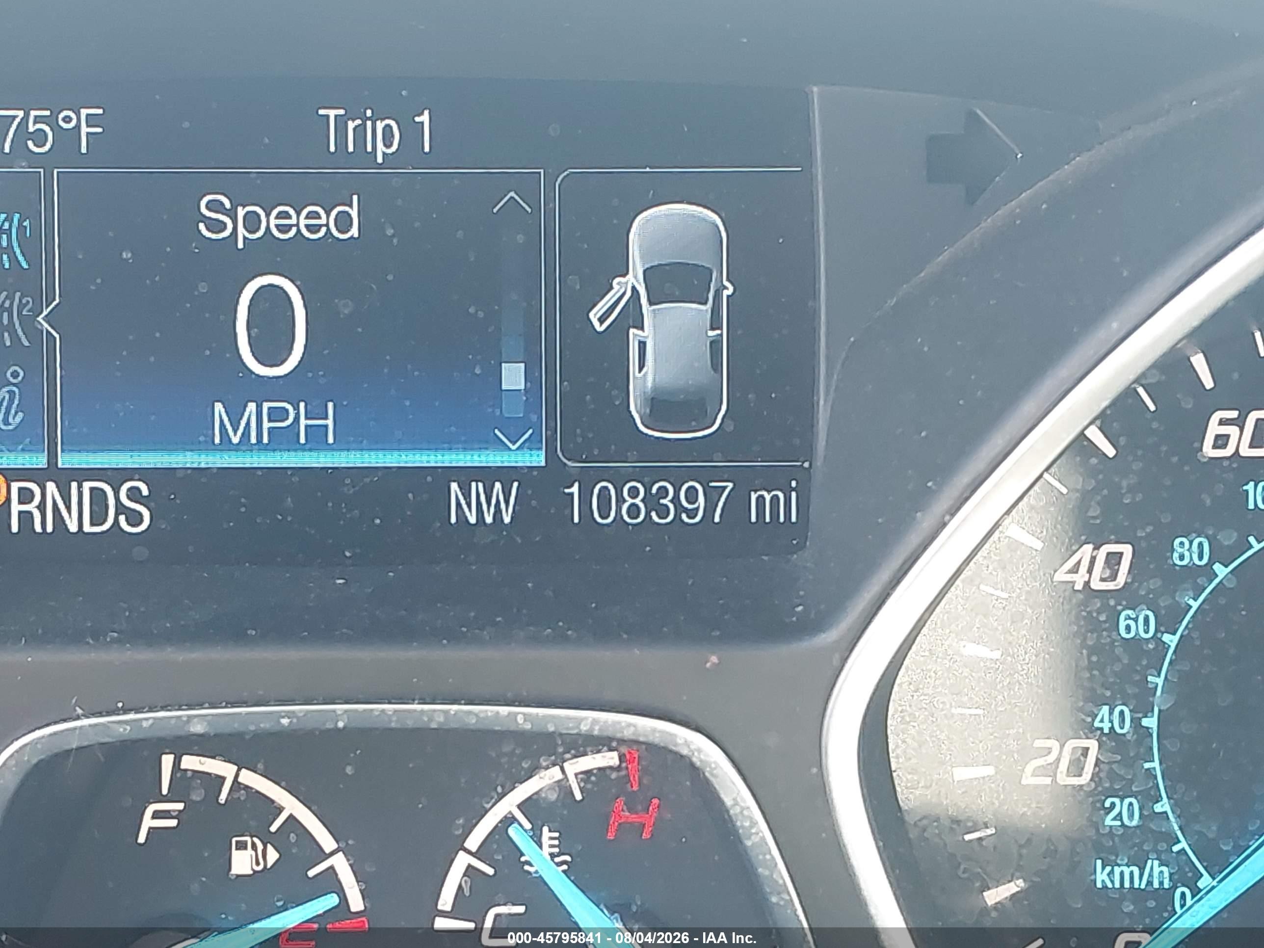 2014 Ford Escape Titanium Серый vin: 1FMCU0J90EUD30571