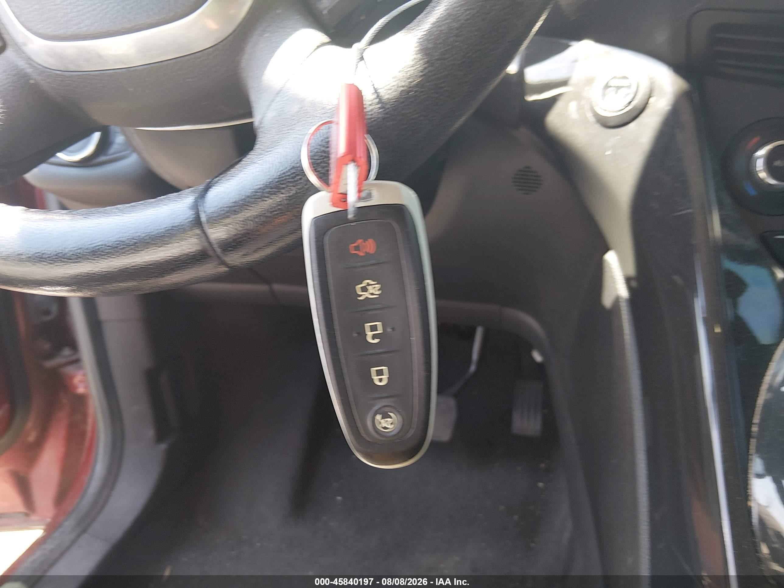 2014 Ford Escape Titanium Red vin: 1FMCU0J90EUD71931
