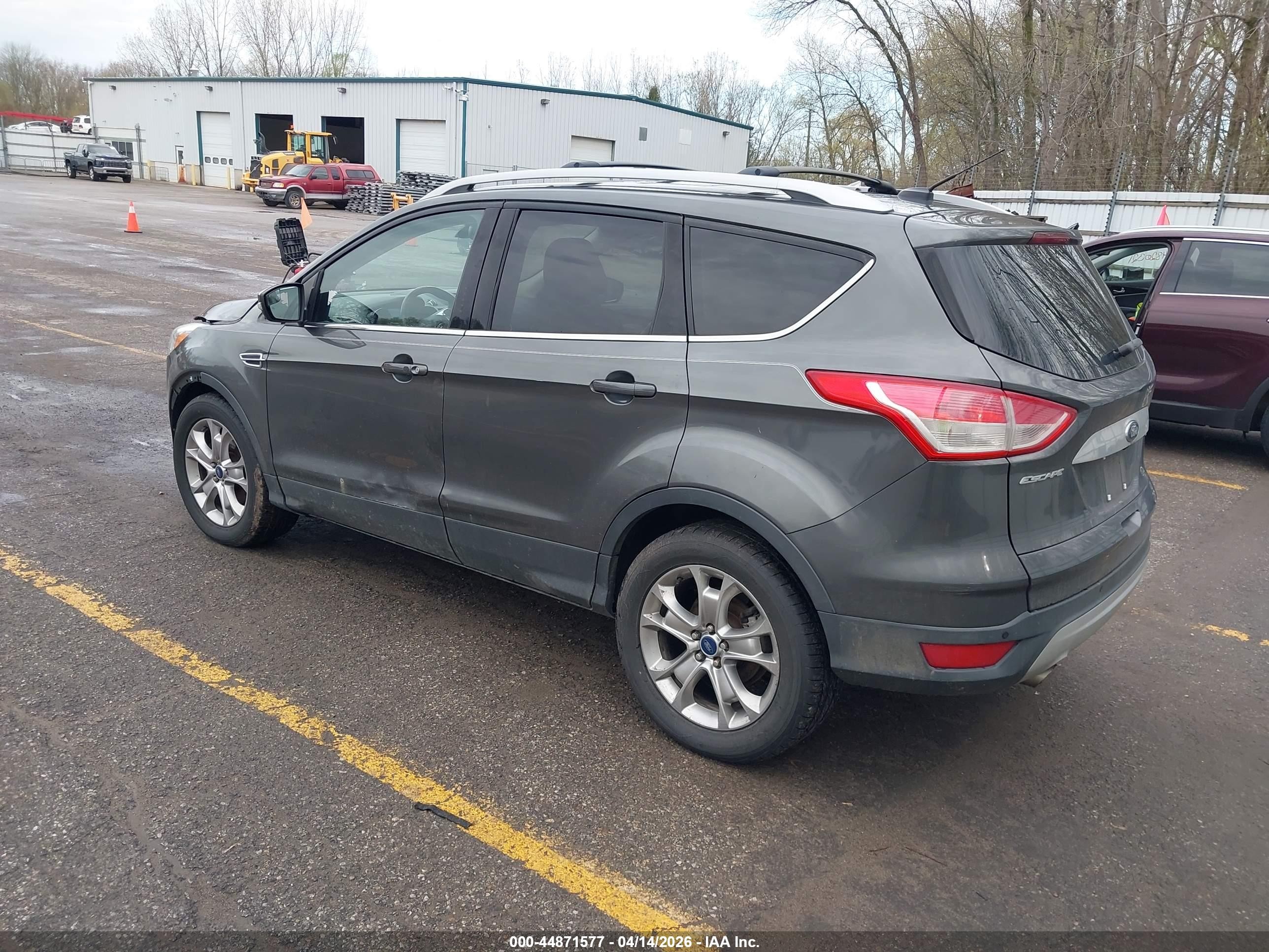 2015 Ford Escape Titanium Gray vin: 1FMCU0J90FUA59464