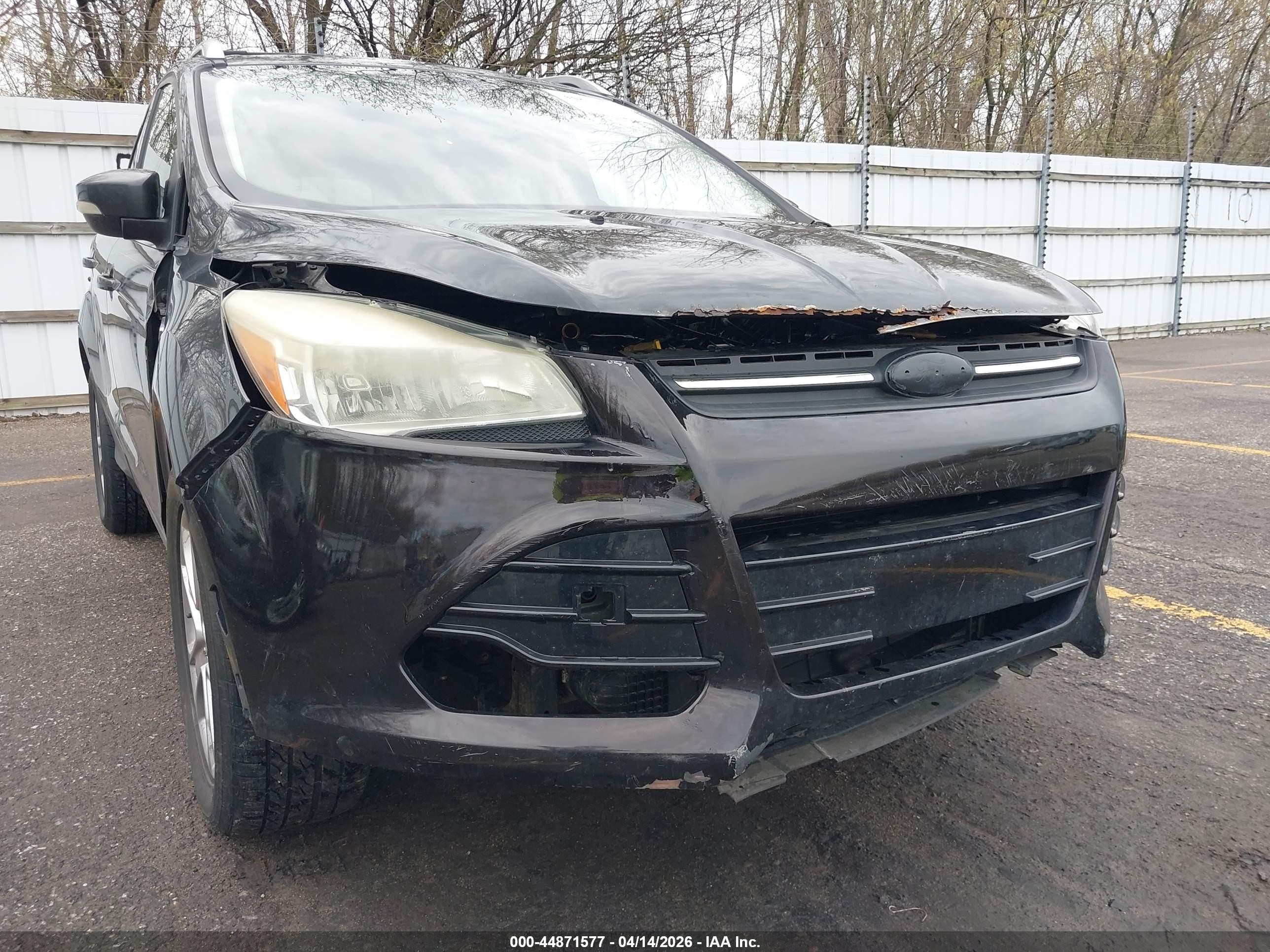 2015 Ford Escape Titanium Gray vin: 1FMCU0J90FUA59464