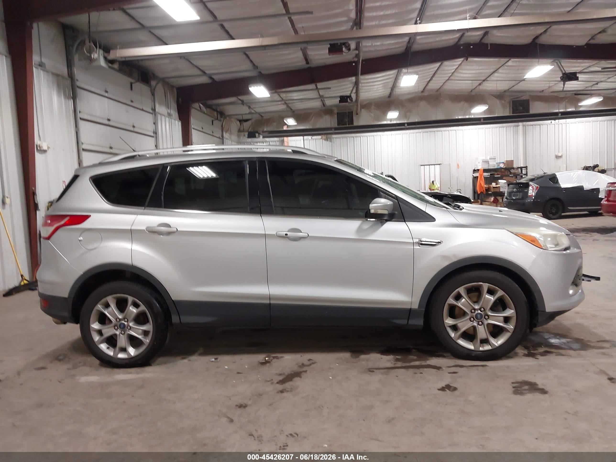 2015 Ford Escape Titanium Silver vin: 1FMCU0J90FUA68889