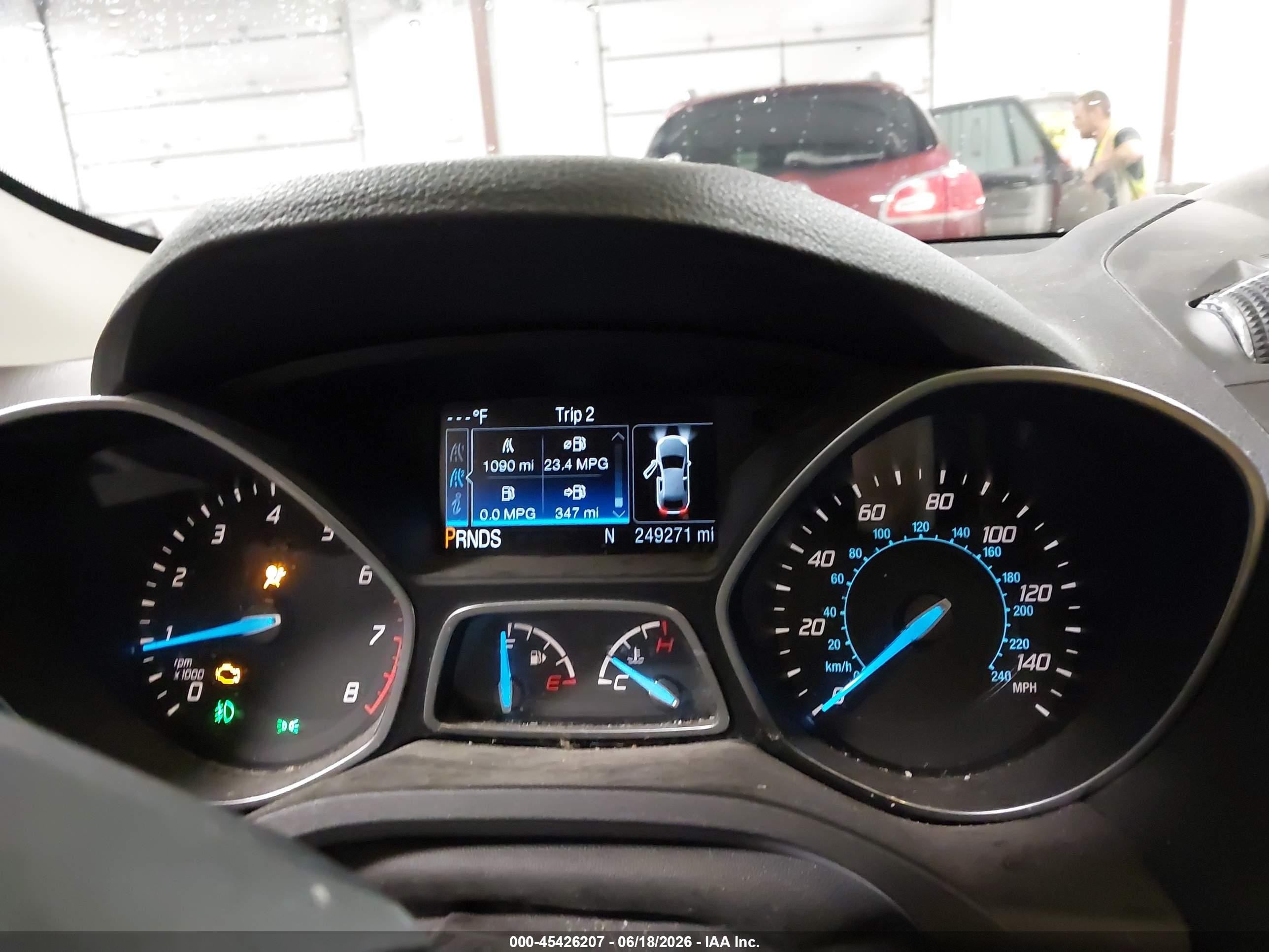 2015 Ford Escape Titanium Silver vin: 1FMCU0J90FUA68889