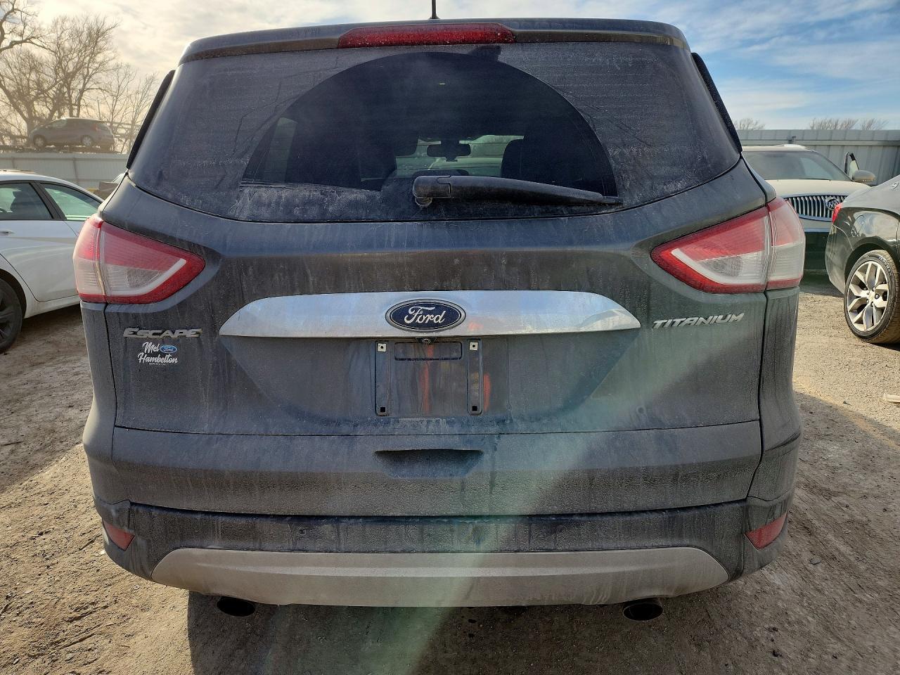 2015 Ford Escape Titanium Gray vin: 1FMCU0J90FUB48922