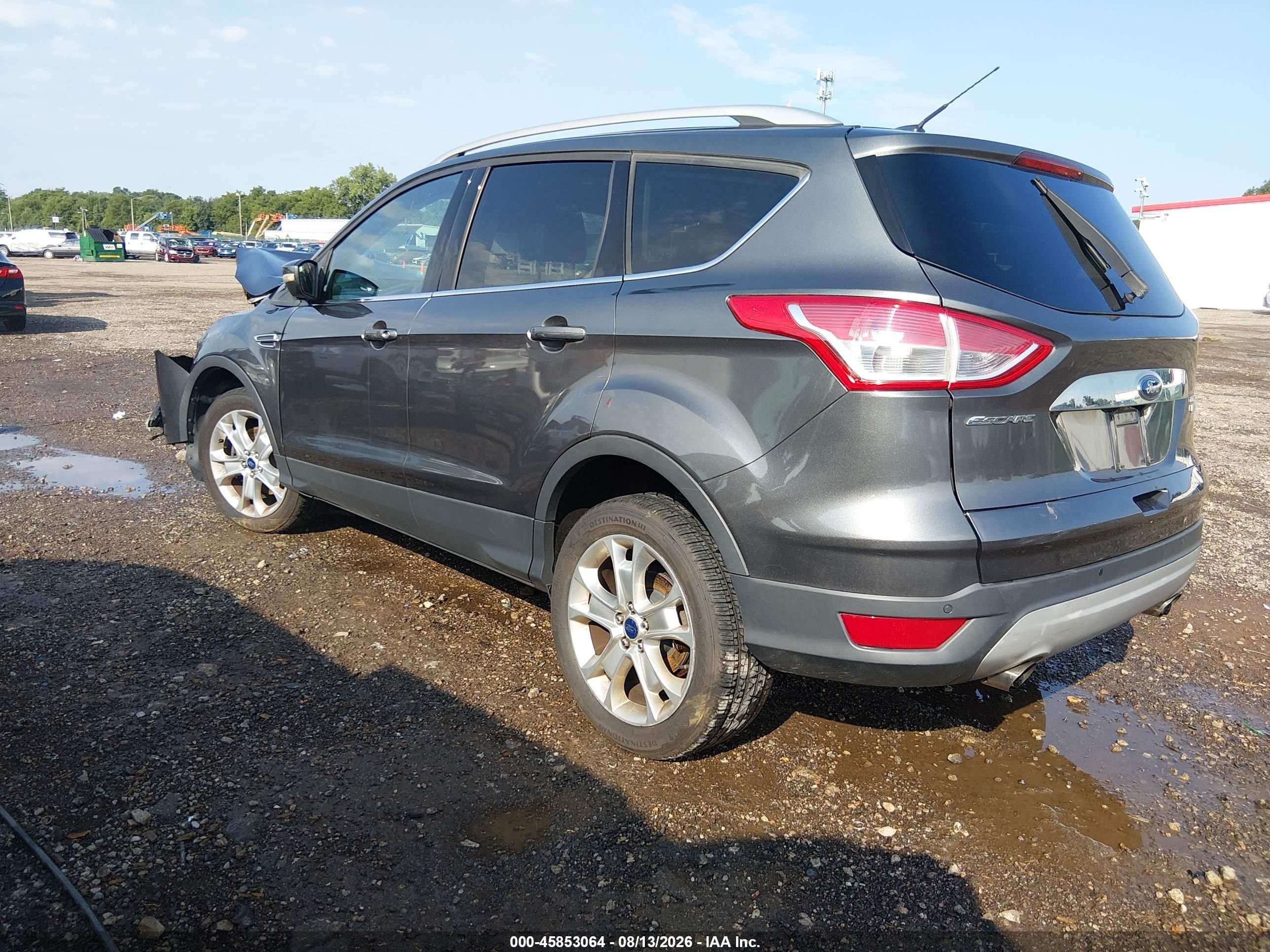 2015 Ford Escape Titanium Gray vin: 1FMCU0J90FUC58823