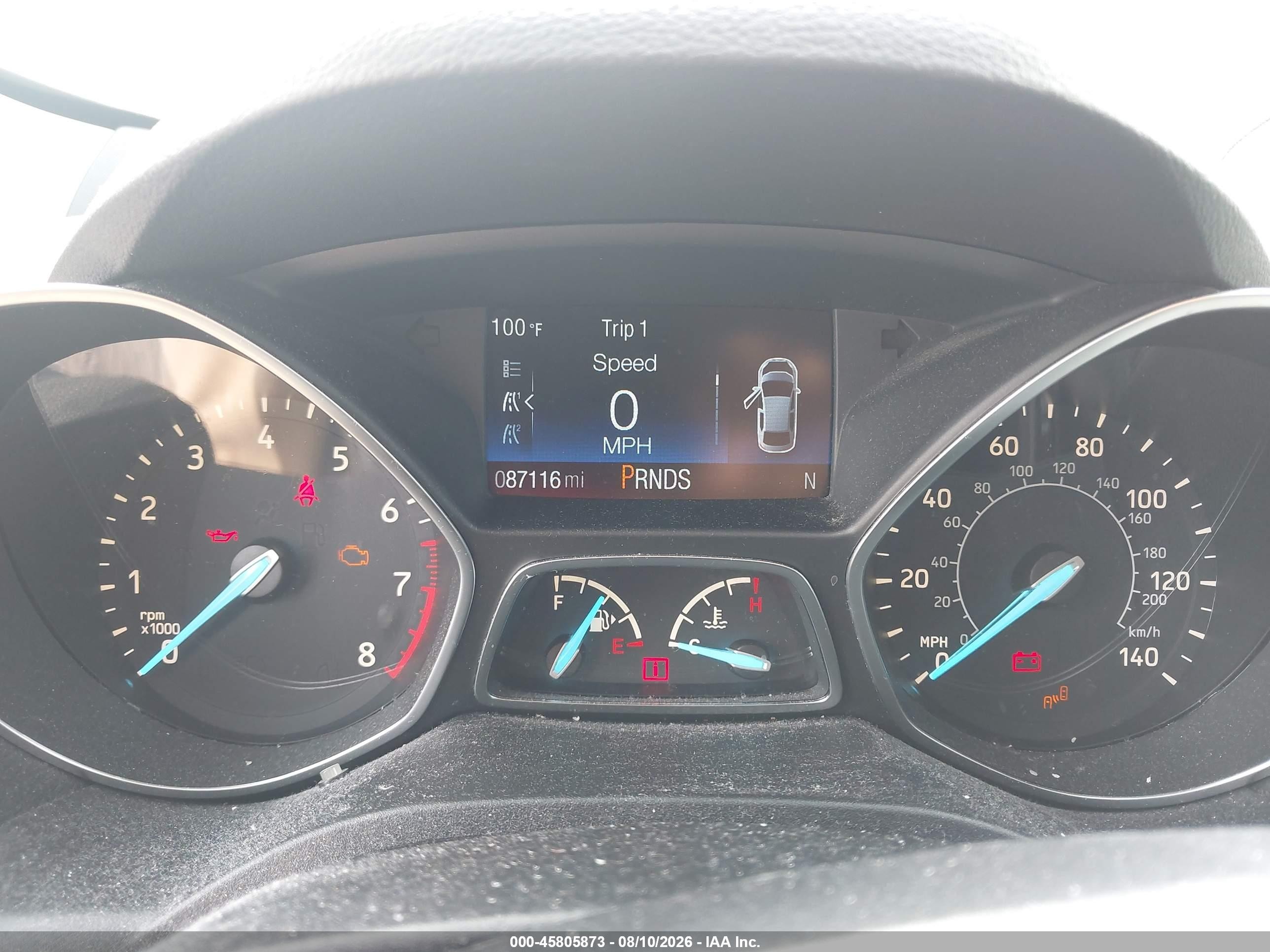 2017 Ford Escape Titanium Black vin: 1FMCU0J90HUF07415