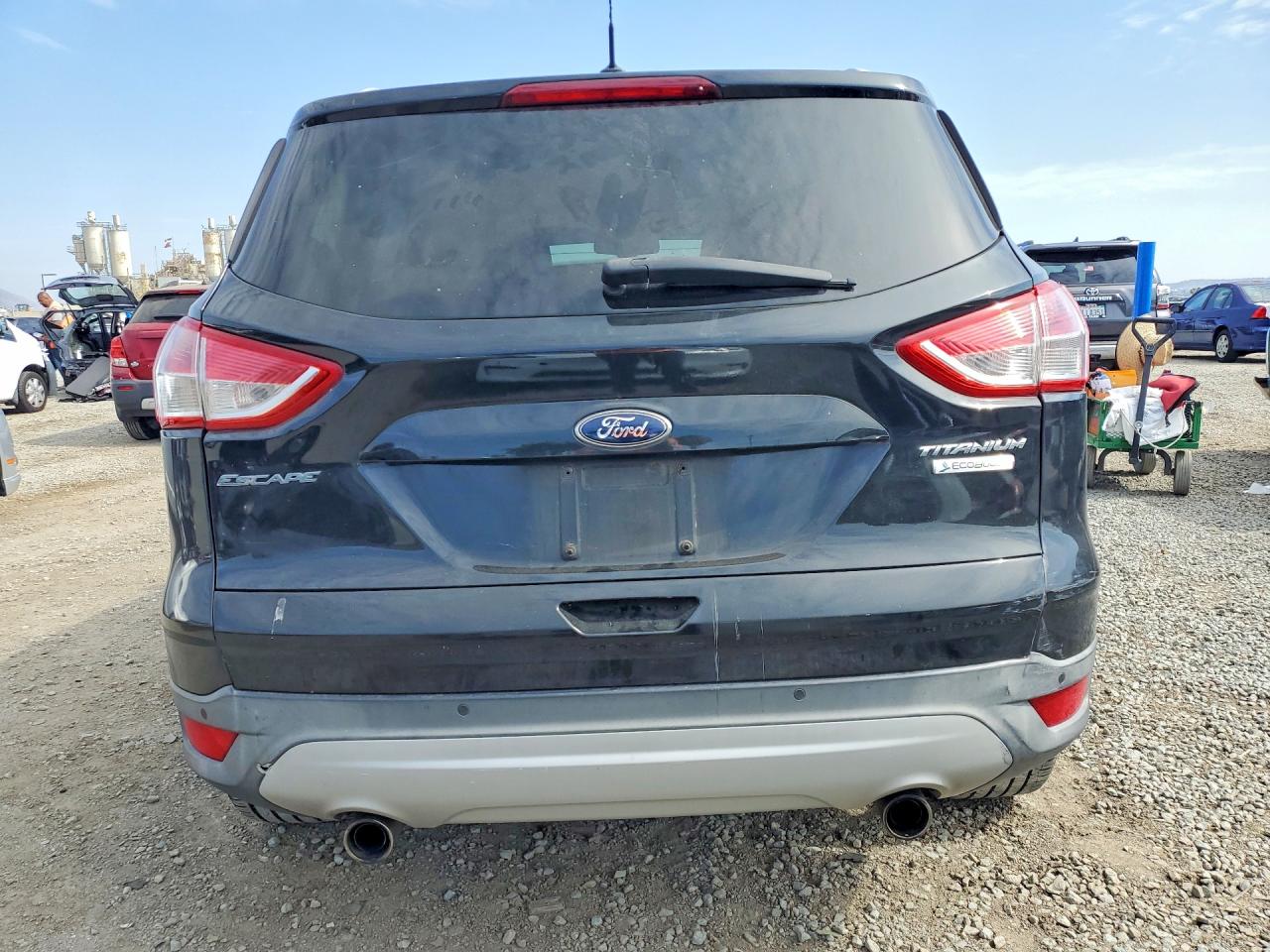 2013 Ford Escape Titanium Black vin: 1FMCU0J91DUC34334