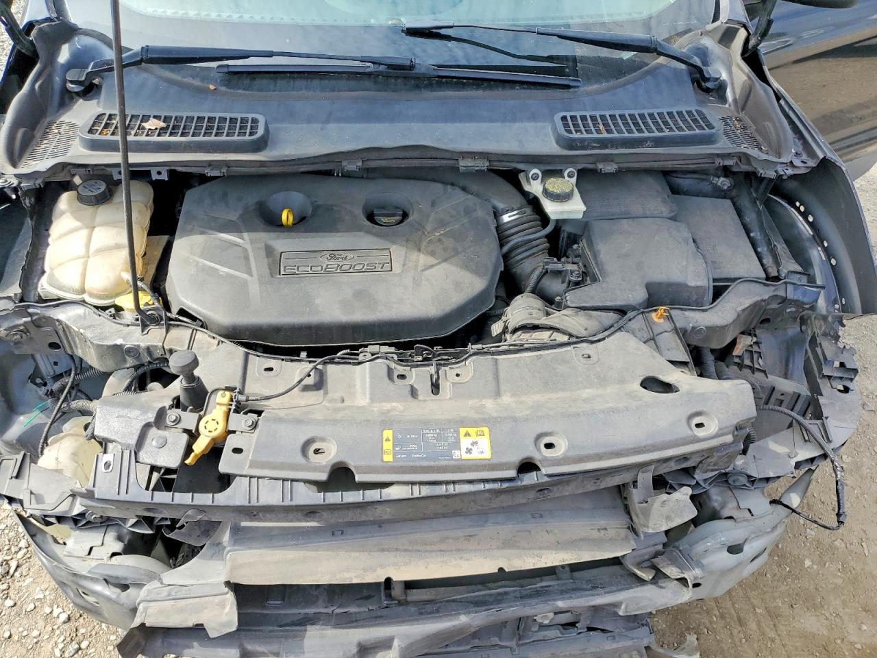 2013 Ford Escape Titanium Black vin: 1FMCU0J91DUC34334