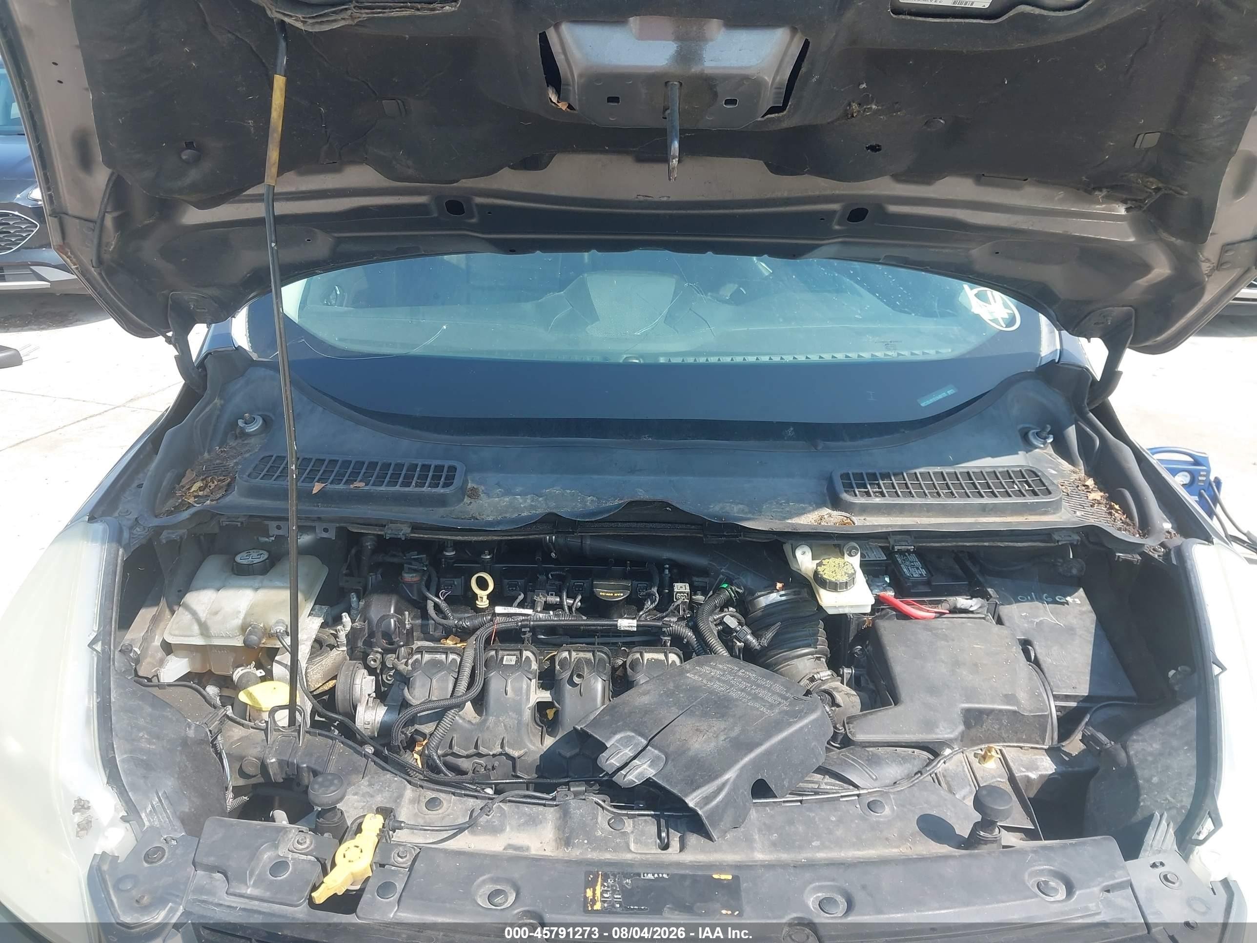2014 Ford Escape Titanium Gray vin: 1FMCU0J91EUA40128