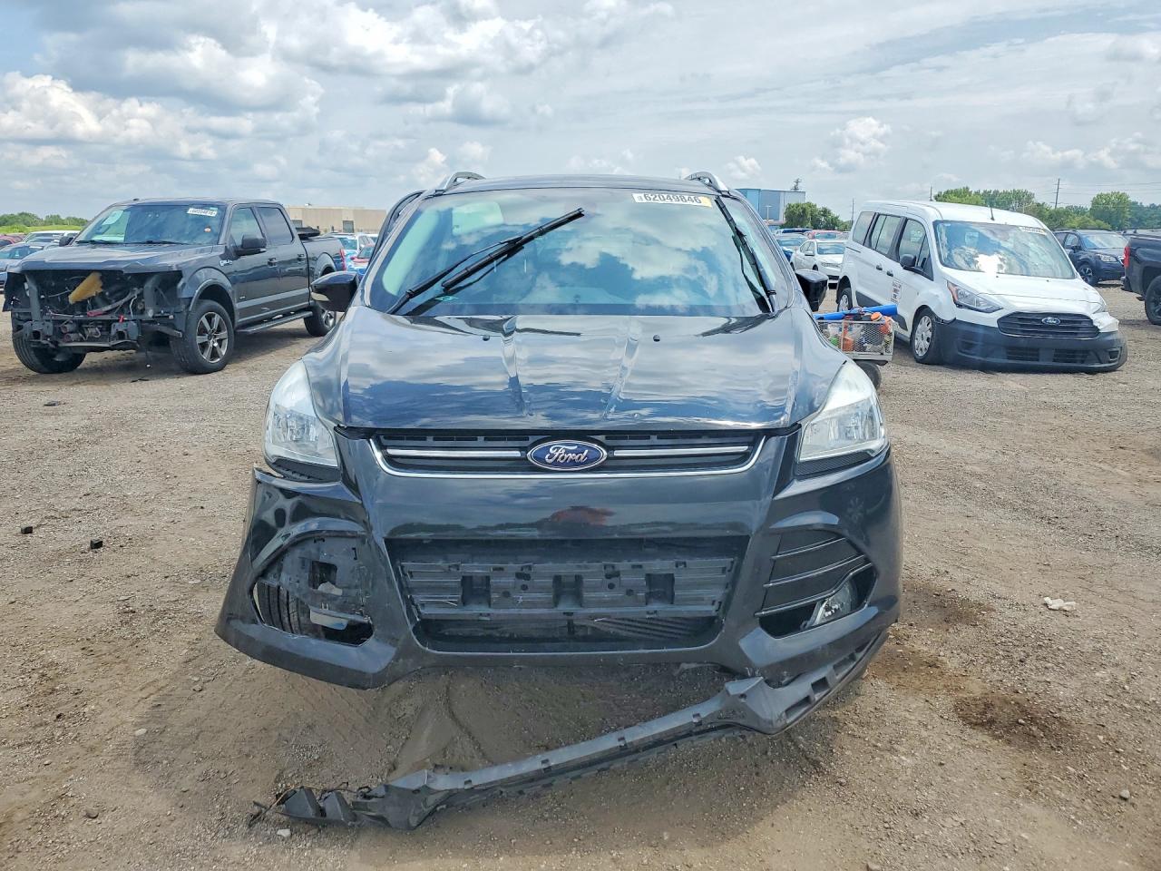 2014 Ford Escape Titanium Черный vin: 1FMCU0J91EUA53008