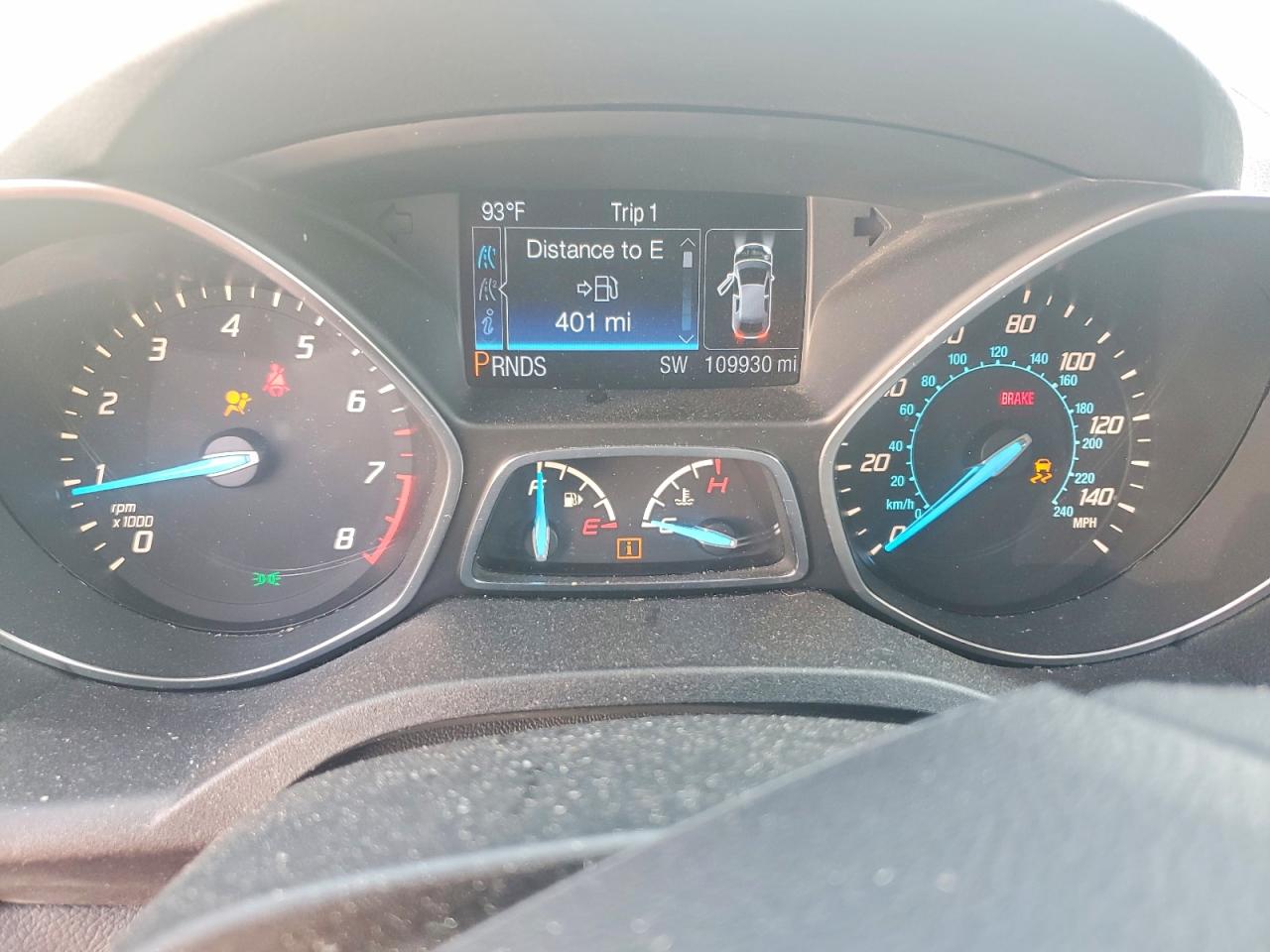 2014 Ford Escape Titanium Черный vin: 1FMCU0J91EUA53008