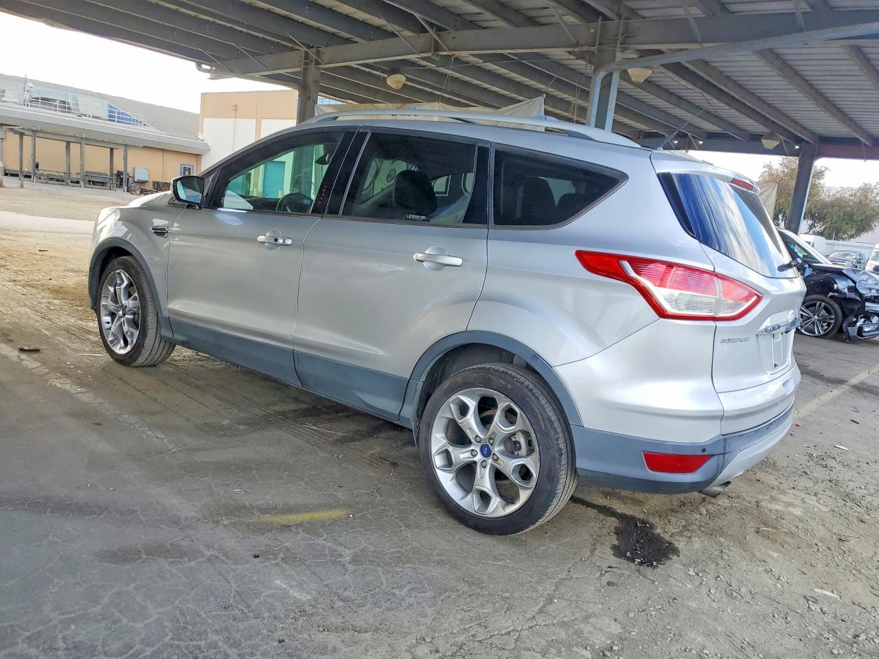 2014 Ford Escape Titanium Silver vin: 1FMCU0J91EUA77938