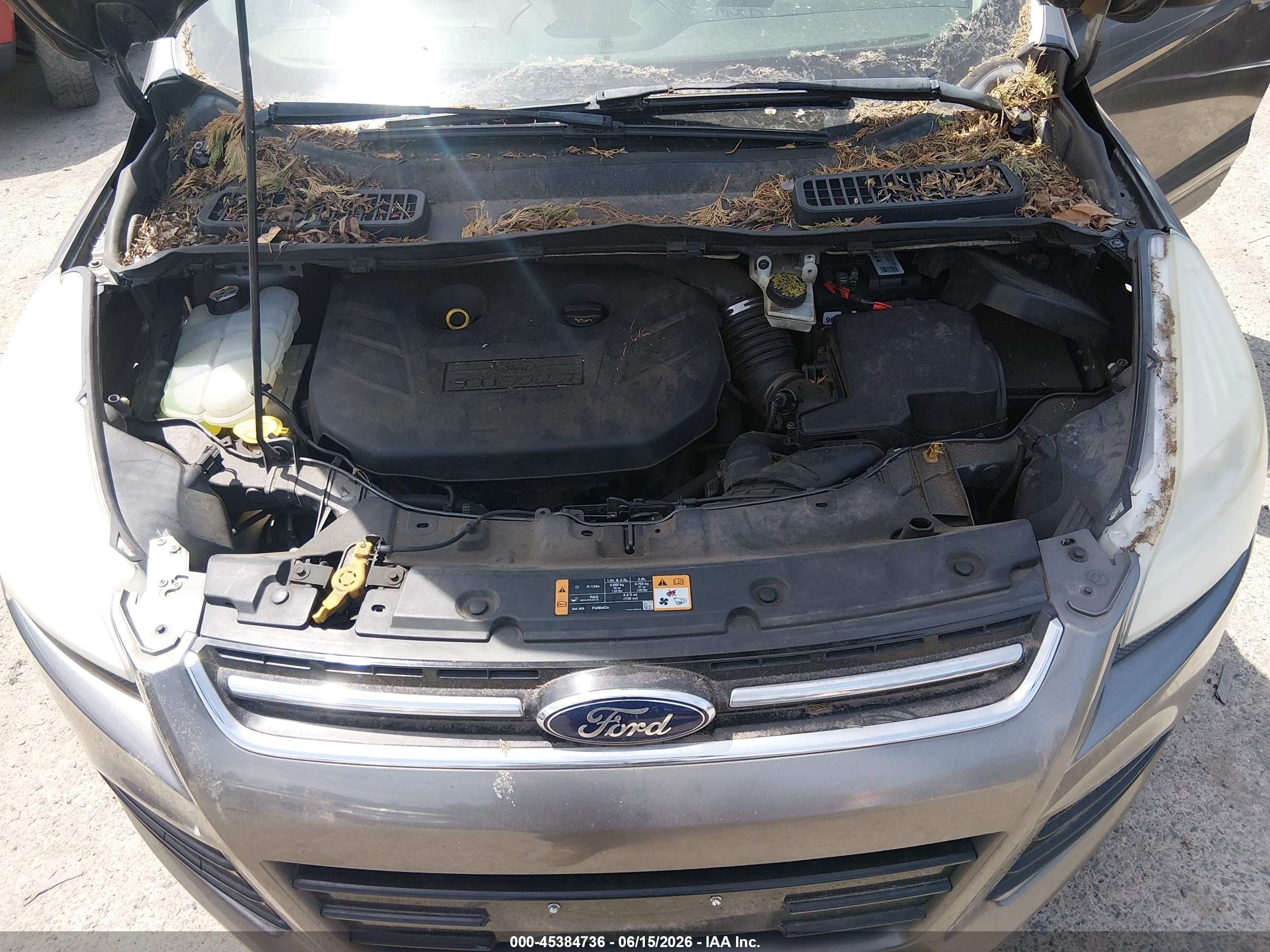 2014 Ford Escape Titanium Gray vin: 1FMCU0J91EUA85652