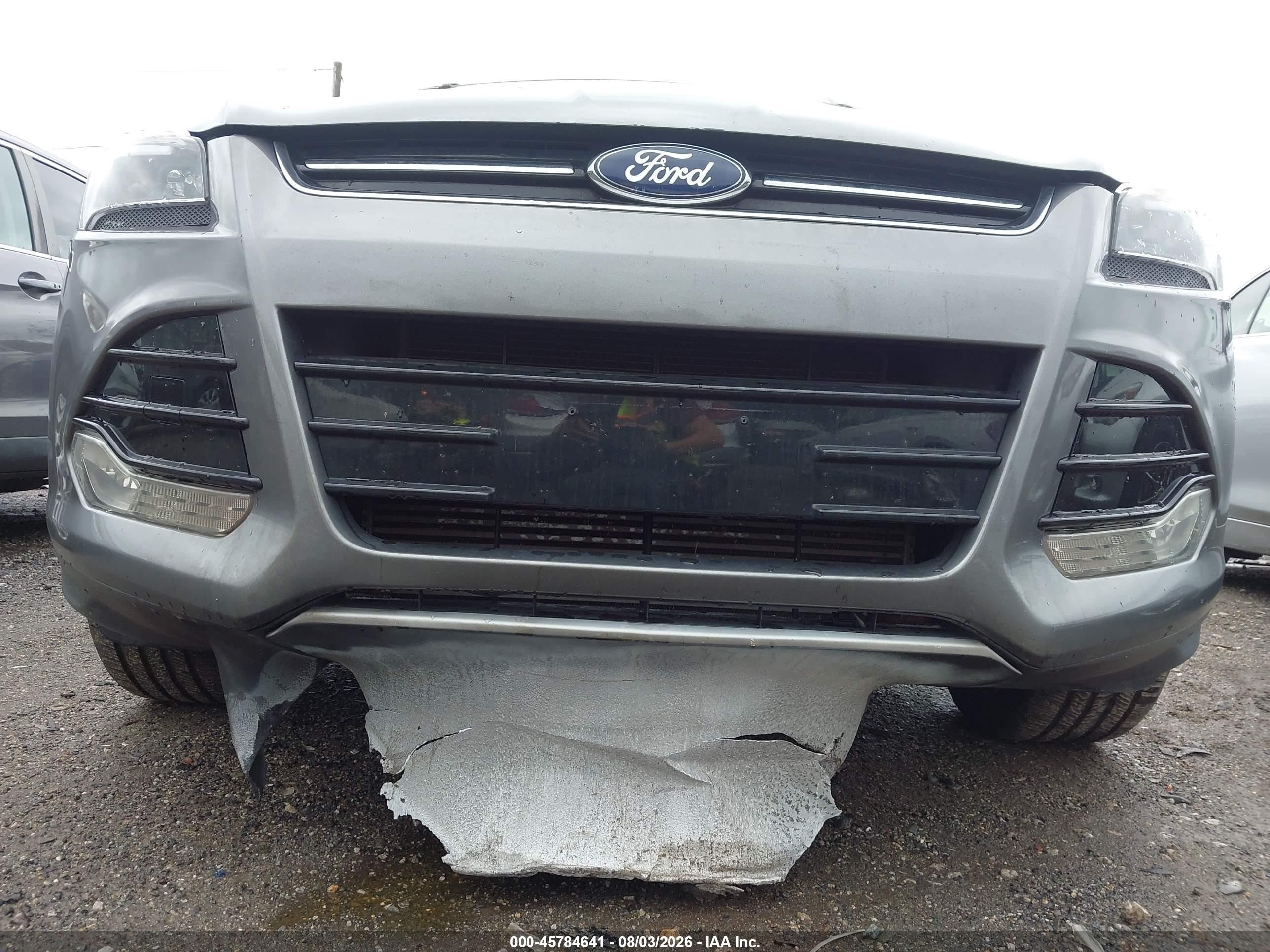 2014 Ford Escape Titanium Gray vin: 1FMCU0J91EUA93539