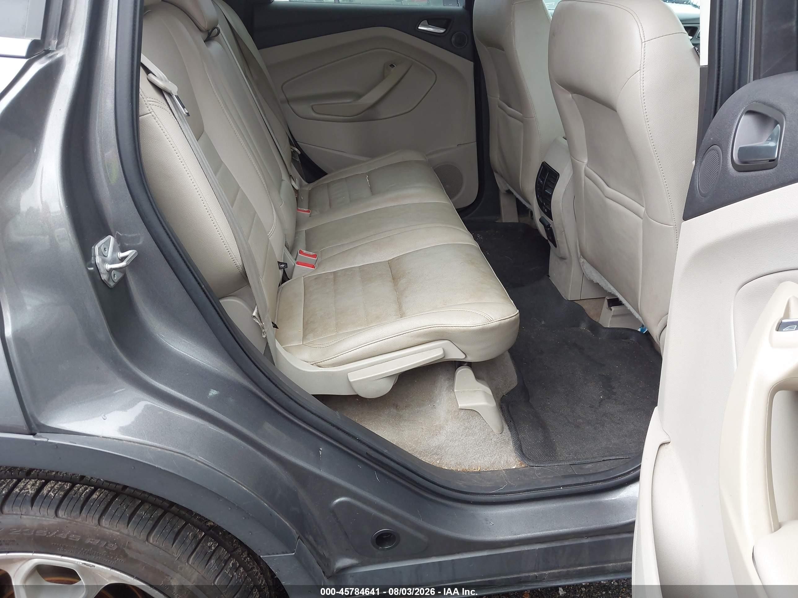 2014 Ford Escape Titanium Gray vin: 1FMCU0J91EUA93539