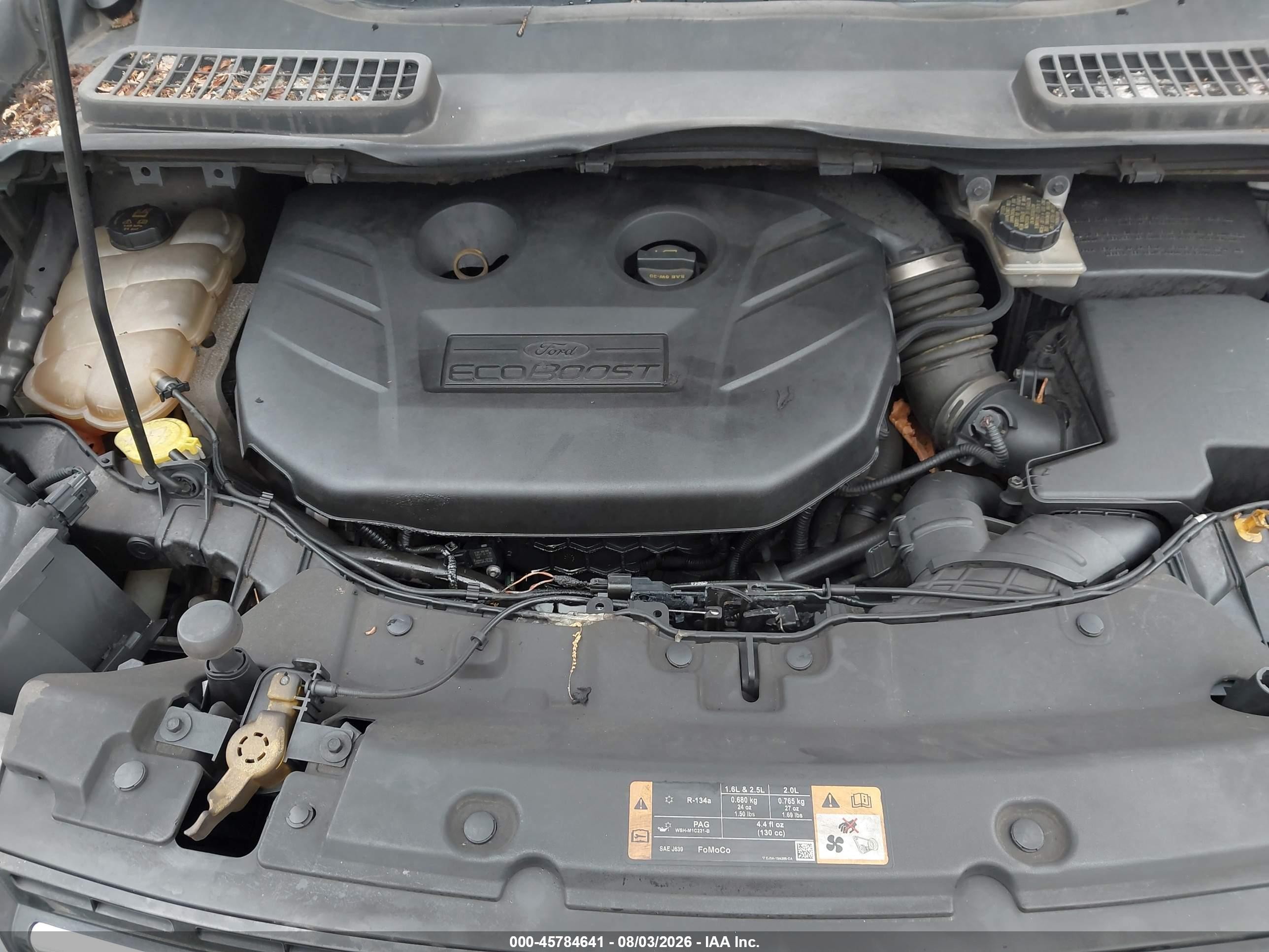 2014 Ford Escape Titanium Gray vin: 1FMCU0J91EUA93539